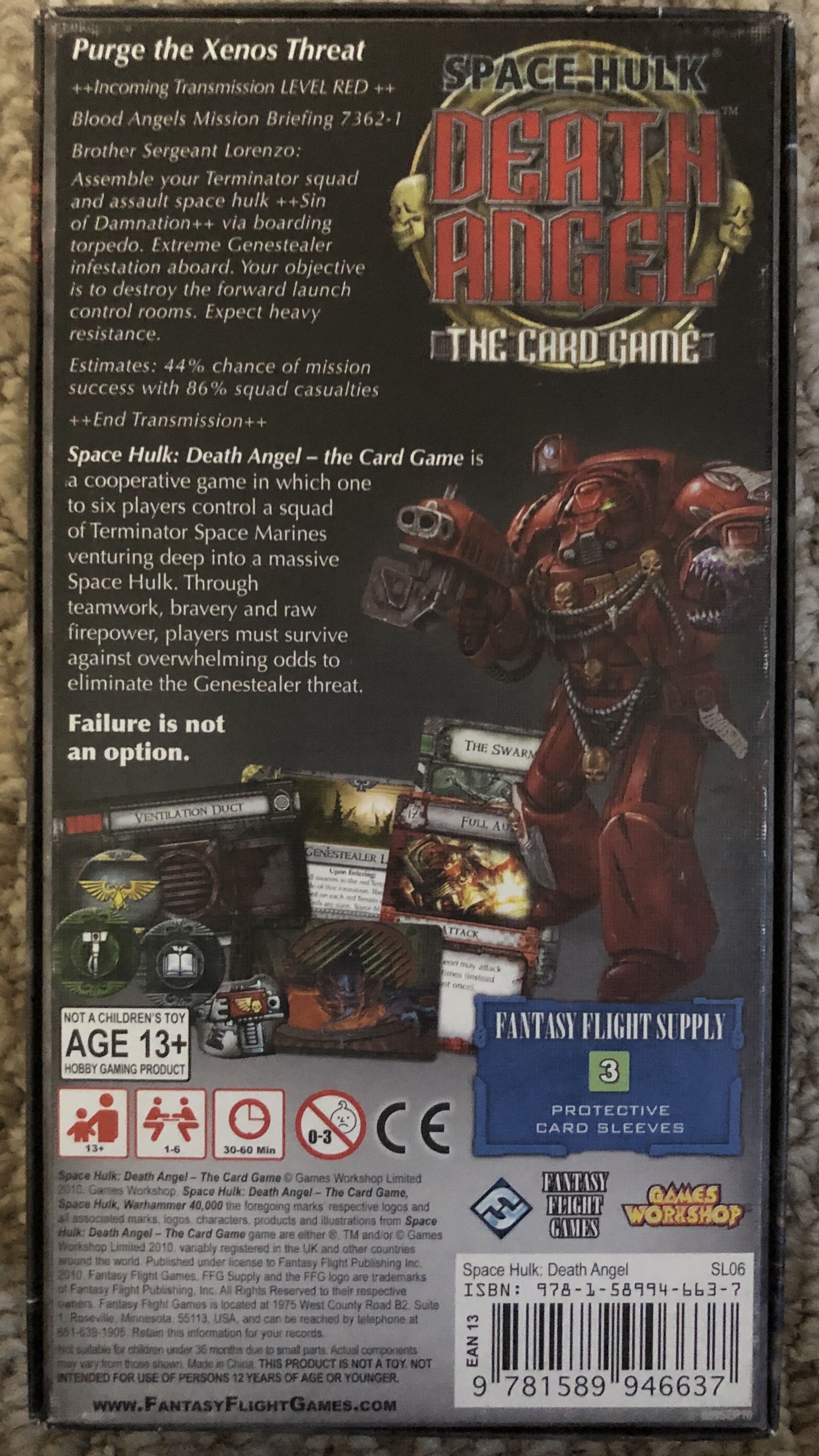Death Angel-The Card Game  board game collectible - Main Image 2