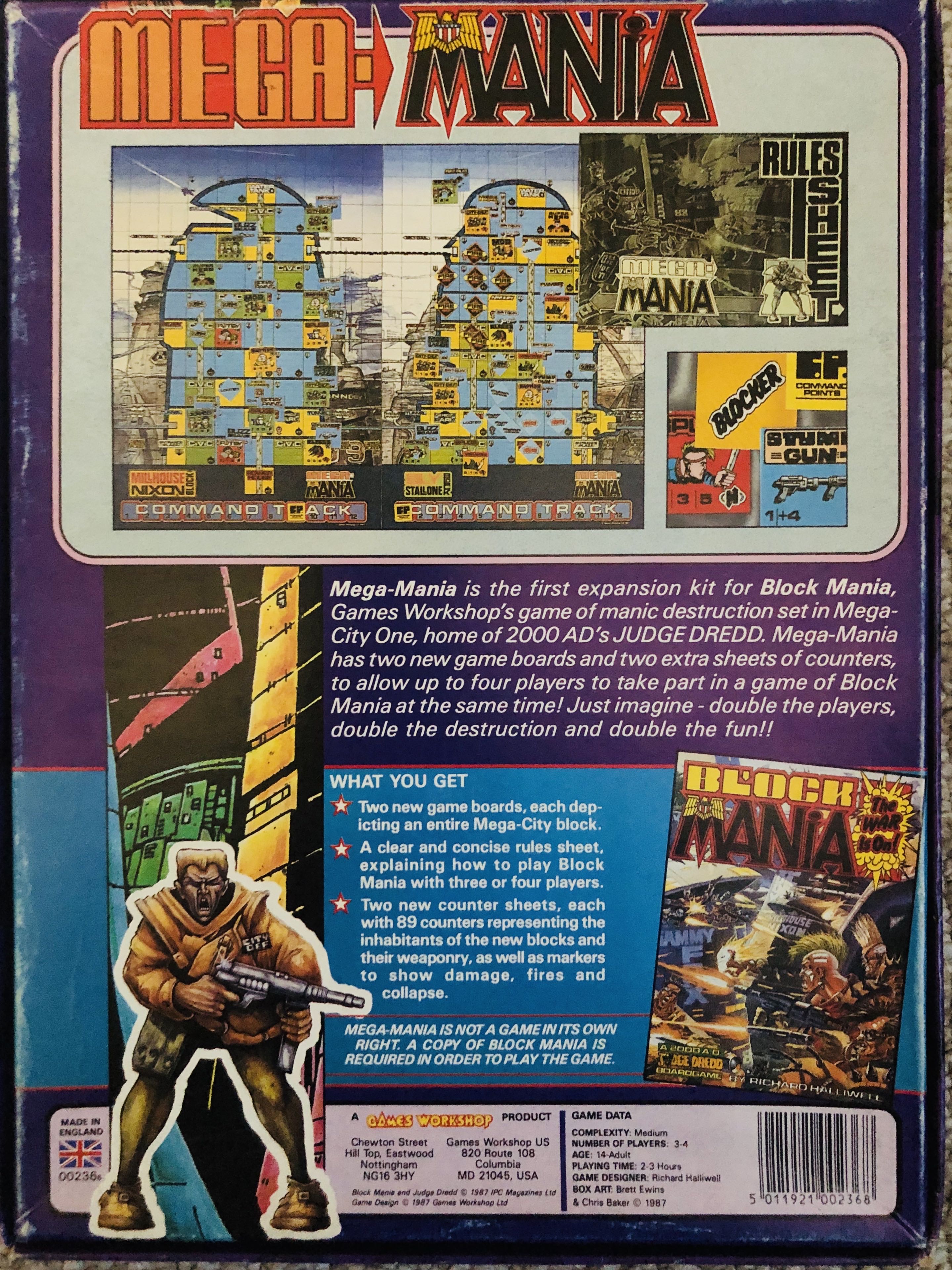 Block Mania-Mega Mania  board game collectible - Main Image 2