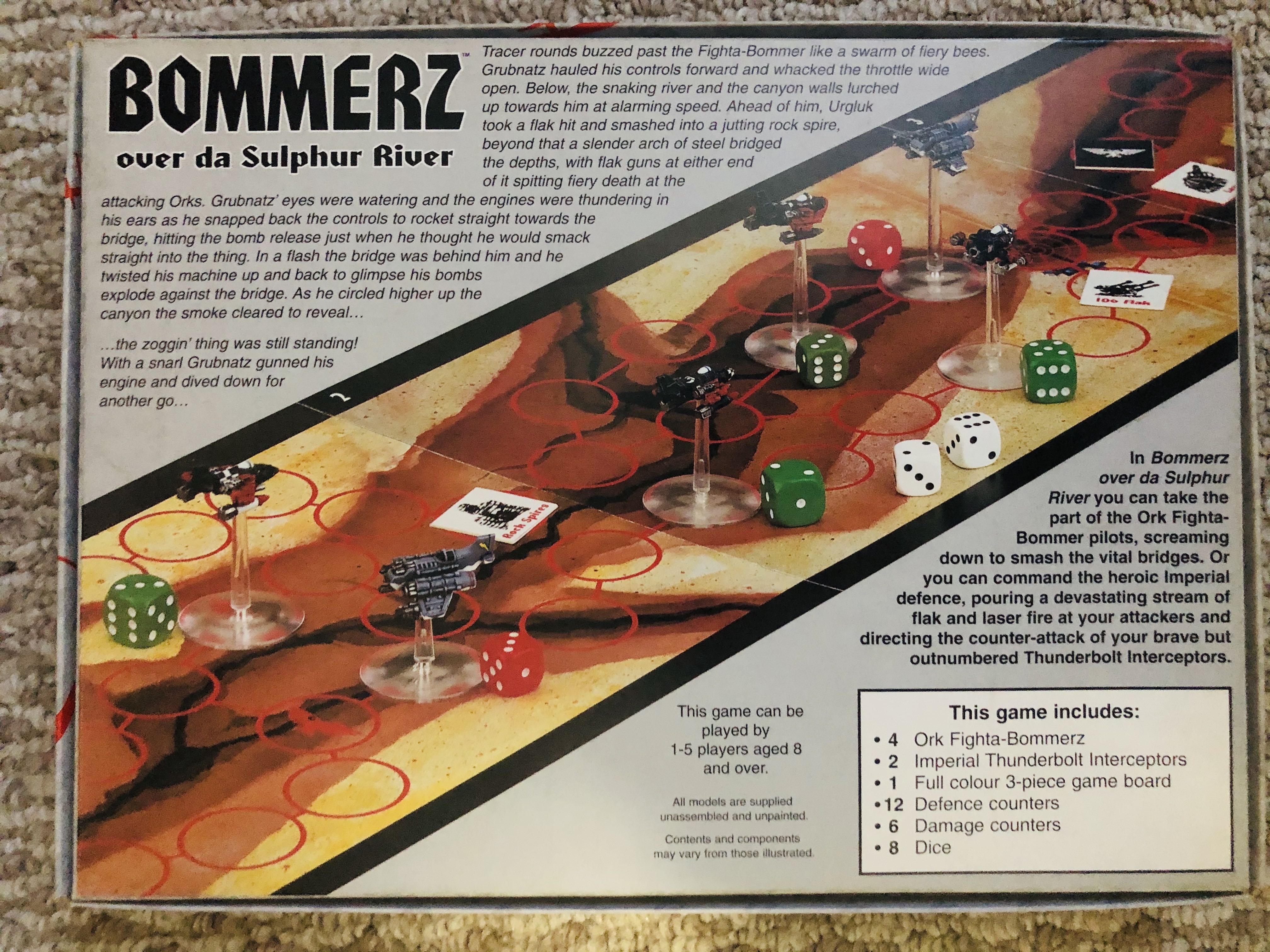 Bommerz Over Da Sulfur River  board game collectible - Main Image 2