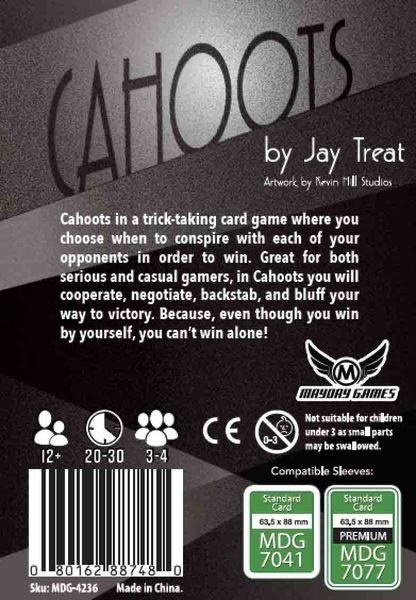Cahoots  (3-4) board game collectible [Barcode 080162887480] - Main Image 2