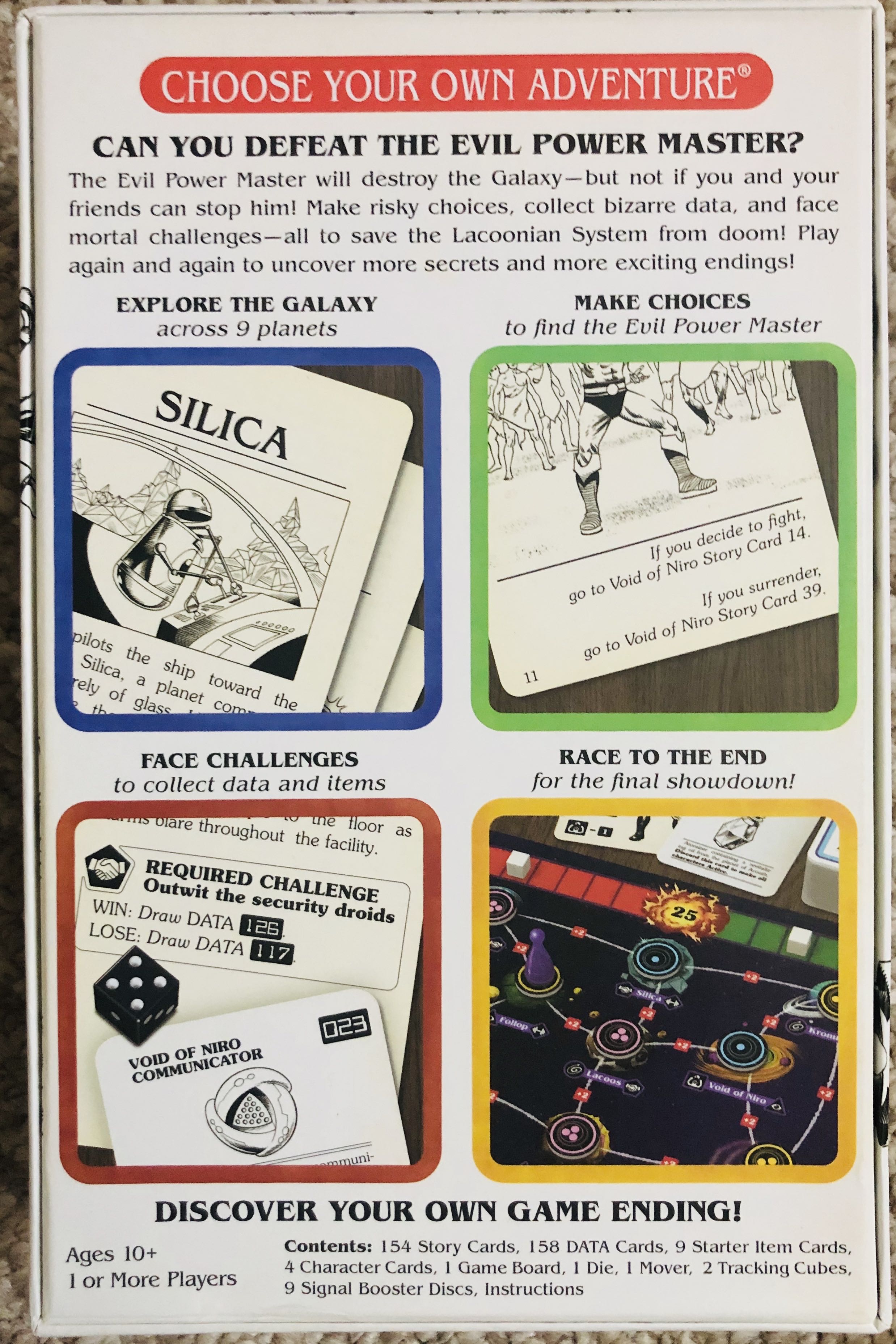 Choose Your Own Adventure: War With The Evil Power Master Promo  board game collectible - Main Image 2