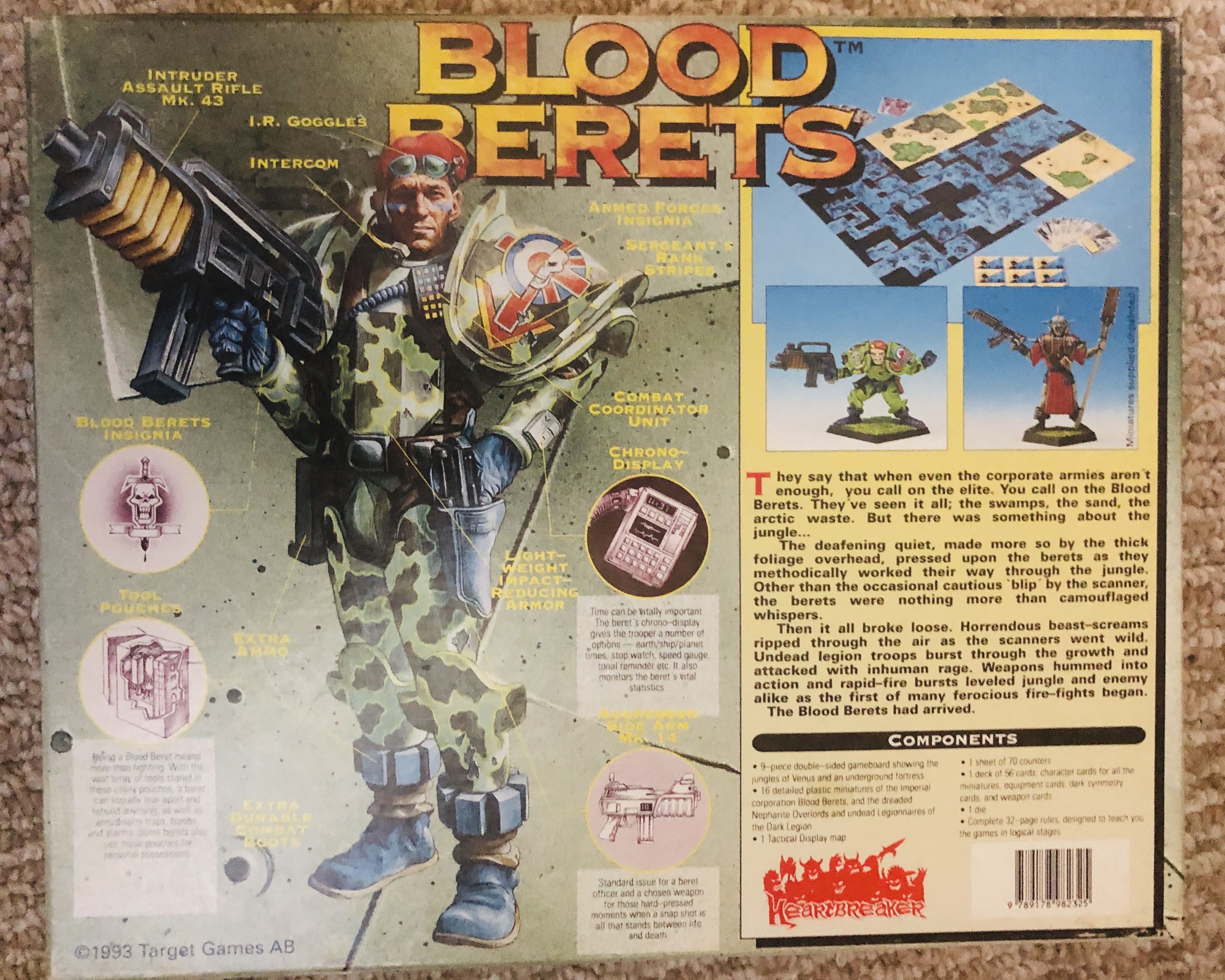Mutant Chronicles: Blood Berets  board game collectible - Main Image 2
