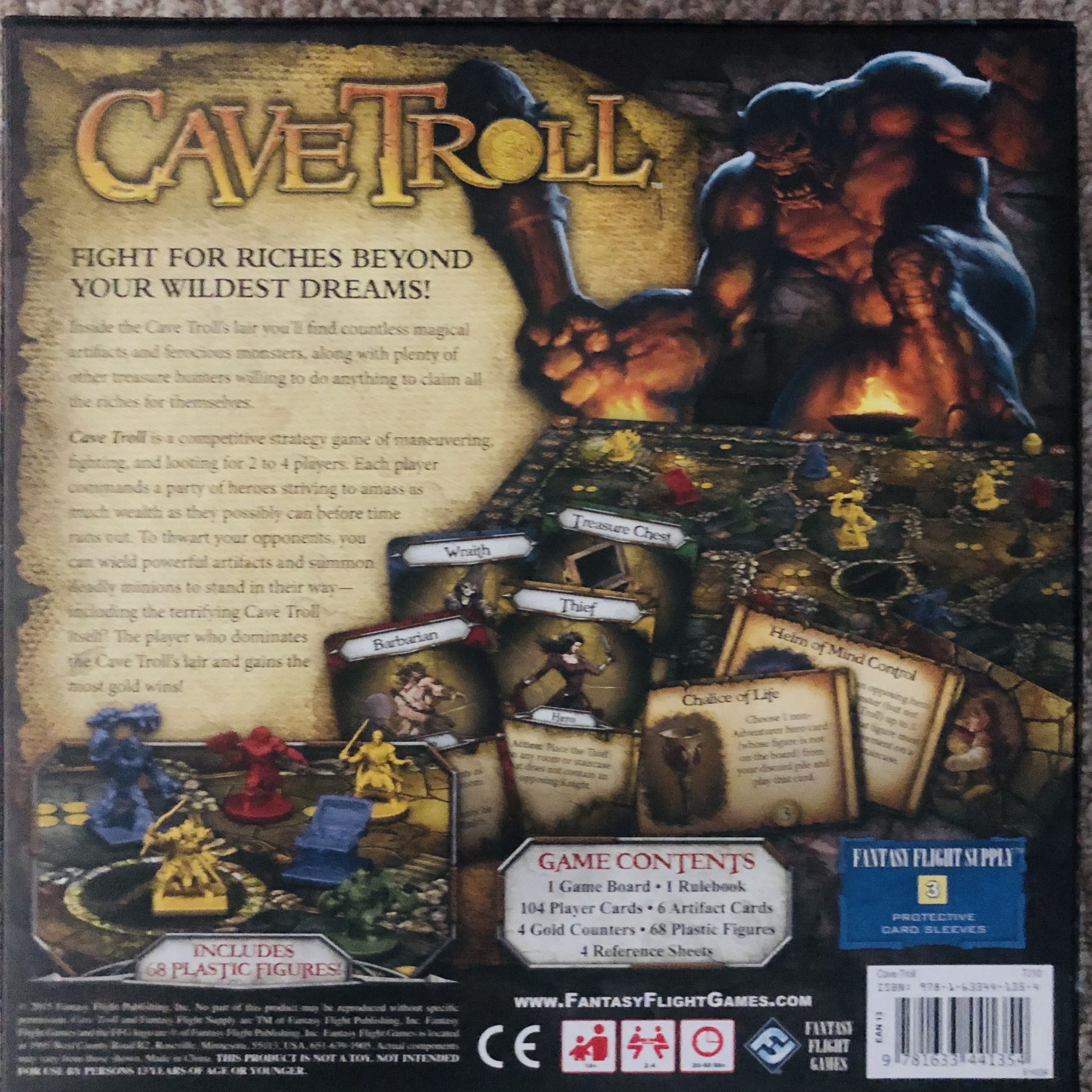 Cave Troll  board game collectible - Main Image 2