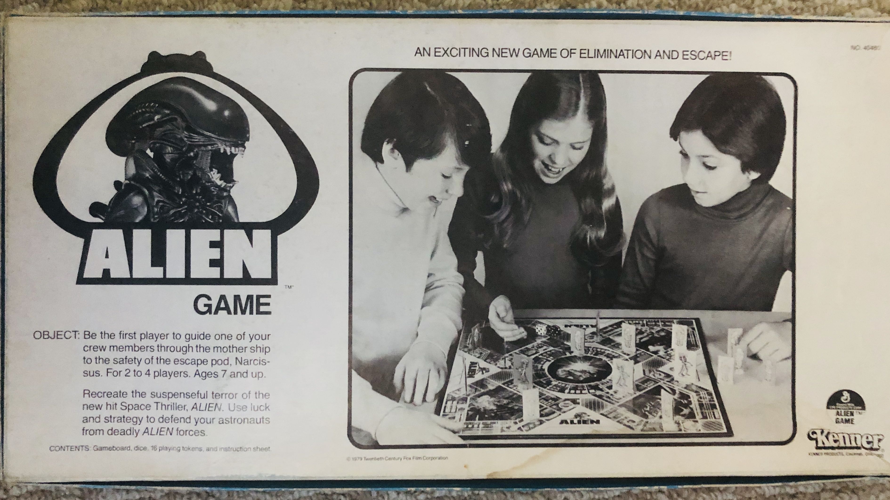 Alien: The Game  board game collectible - Main Image 2