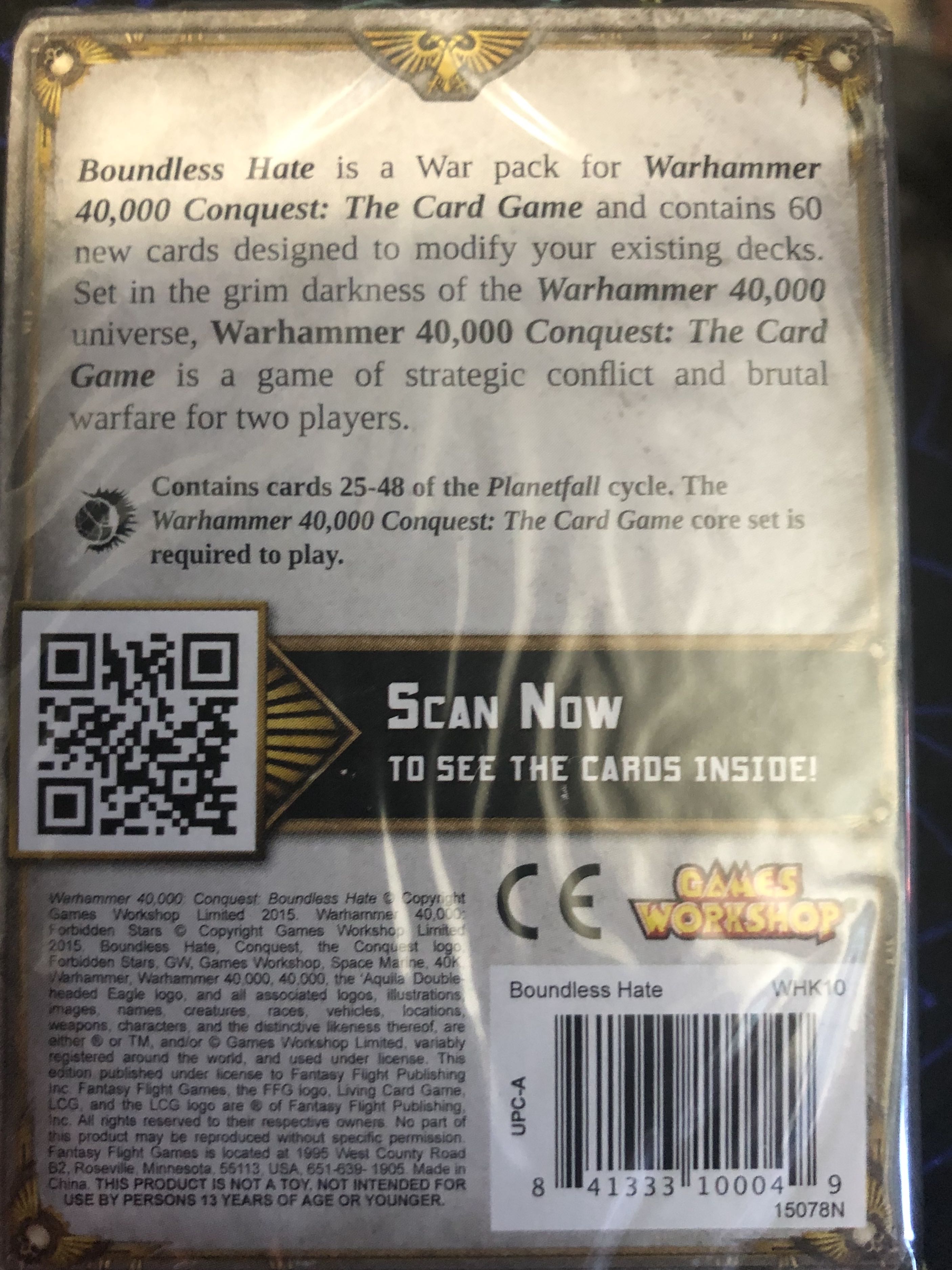 Warhammer 40K: Conquest - Boundless Hate  board game collectible - Main Image 2