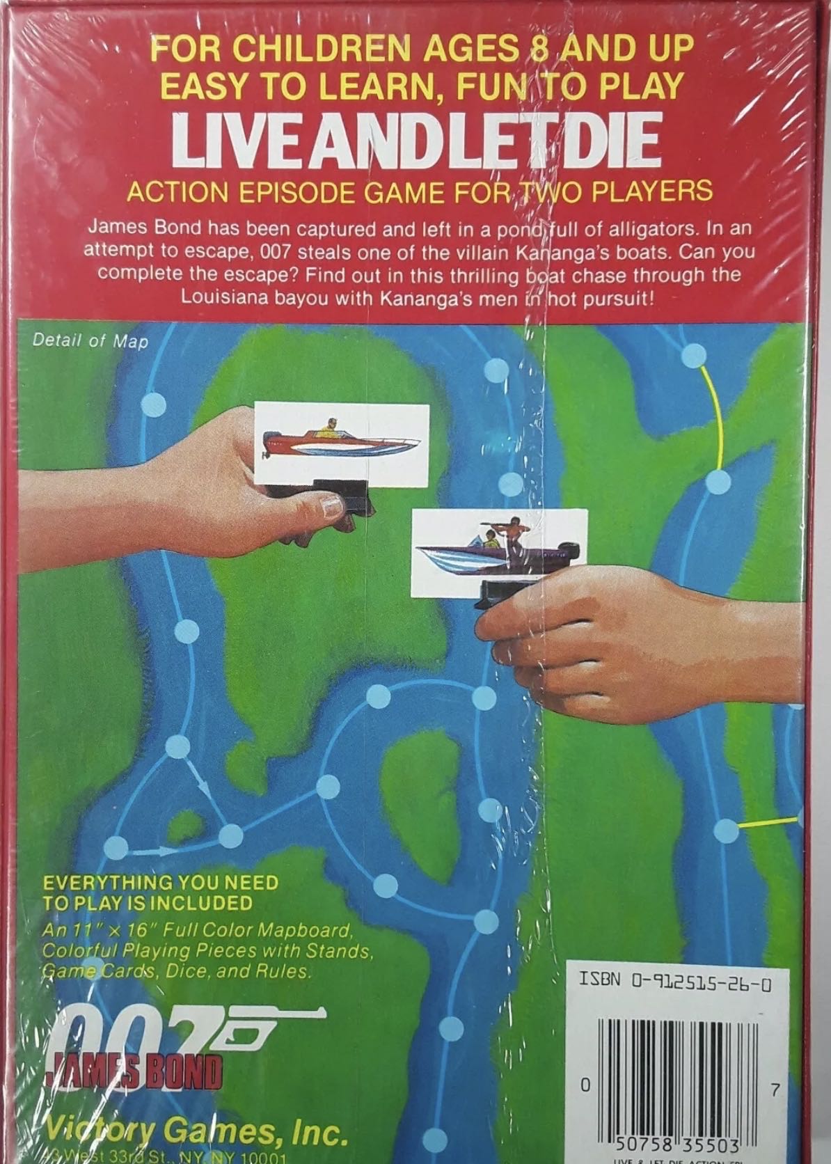 007 James Bond Action Episode Game- Live And Let Die  board game collectible - Main Image 2