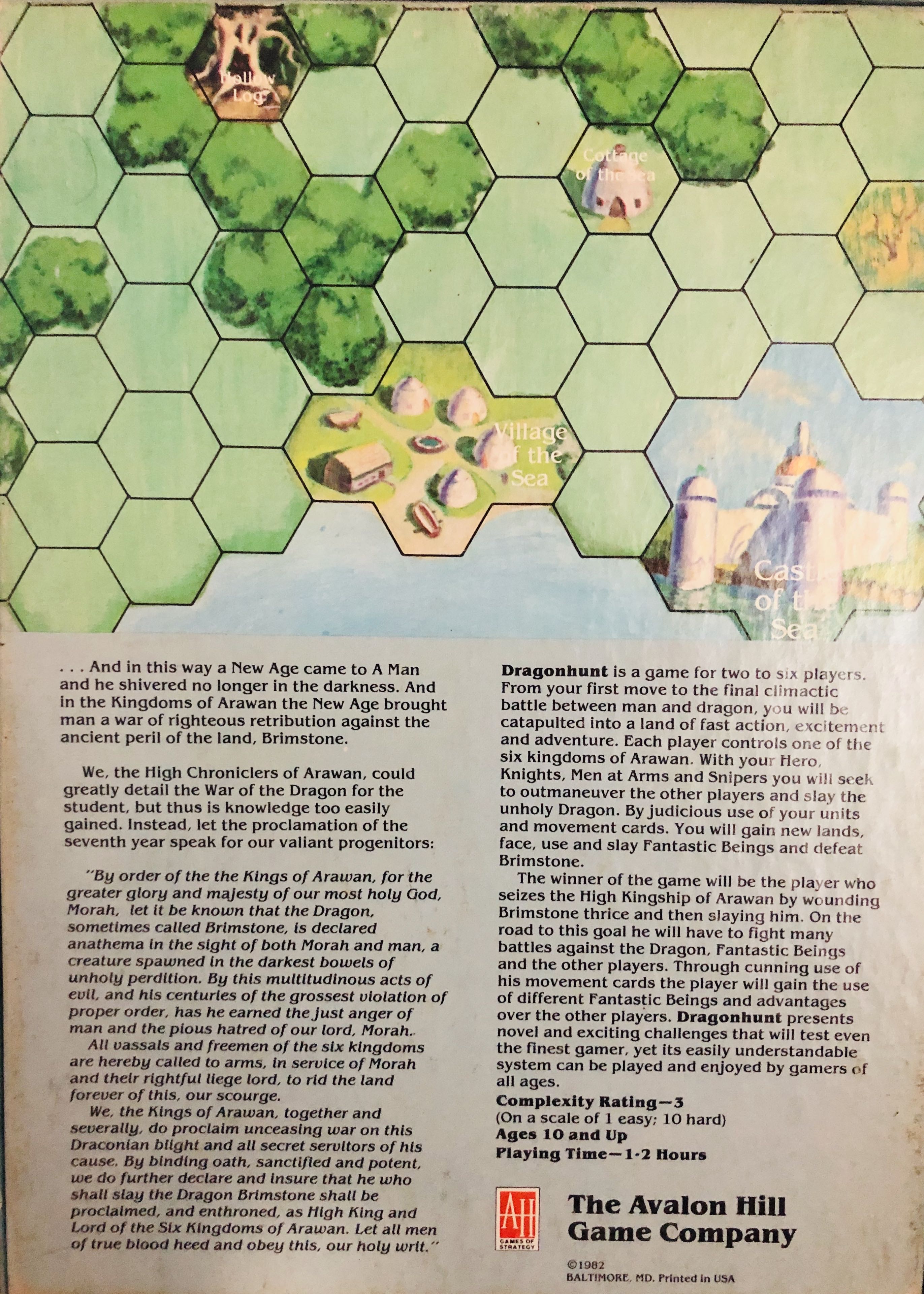 Dragonhunt  (2-6) board game collectible - Main Image 2