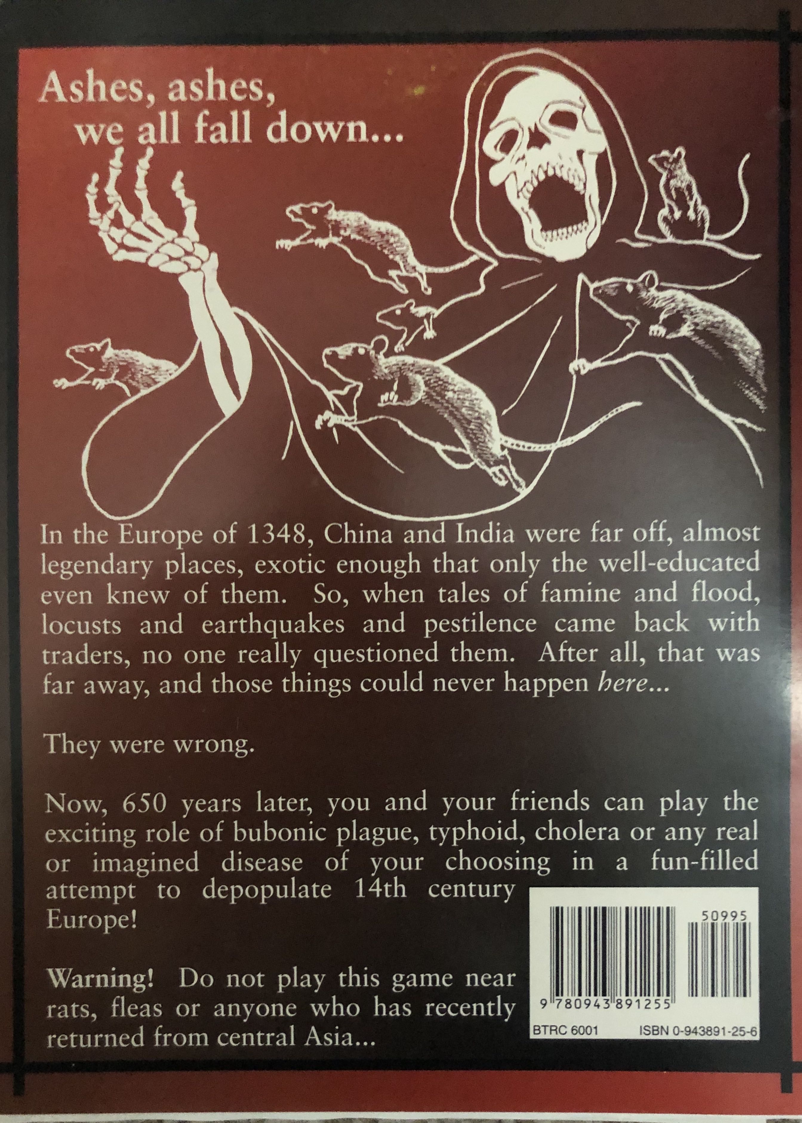 Black Death  board game collectible - Main Image 2