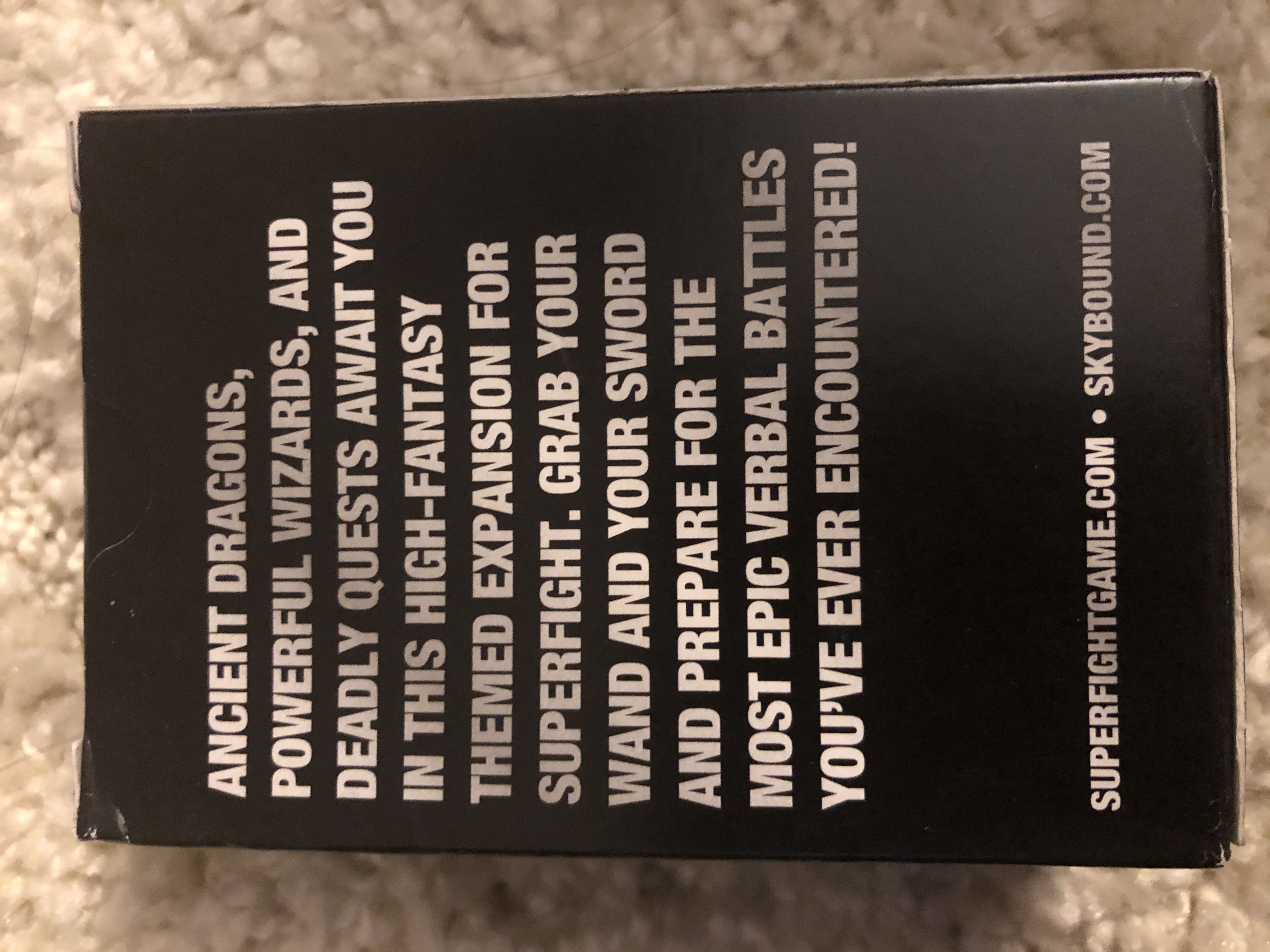 Super Fight sword and sorcery deck  board game collectible [Barcode 653341666307] - Main Image 2