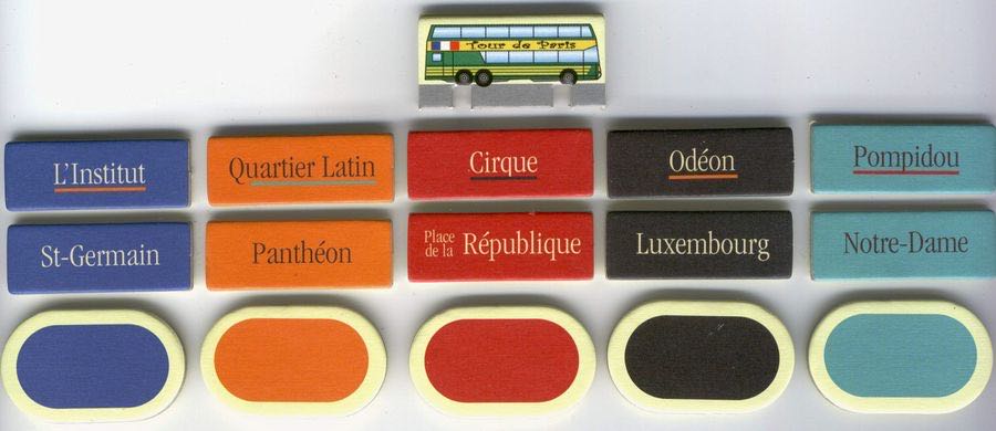 Paris Paris  (2-4) board game collectible [Barcode 655132002097] - Main Image 3