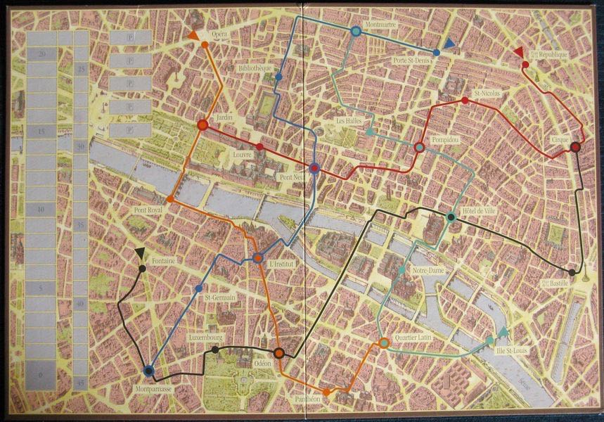 Paris Paris  (2-4) board game collectible [Barcode 655132002097] - Main Image 4