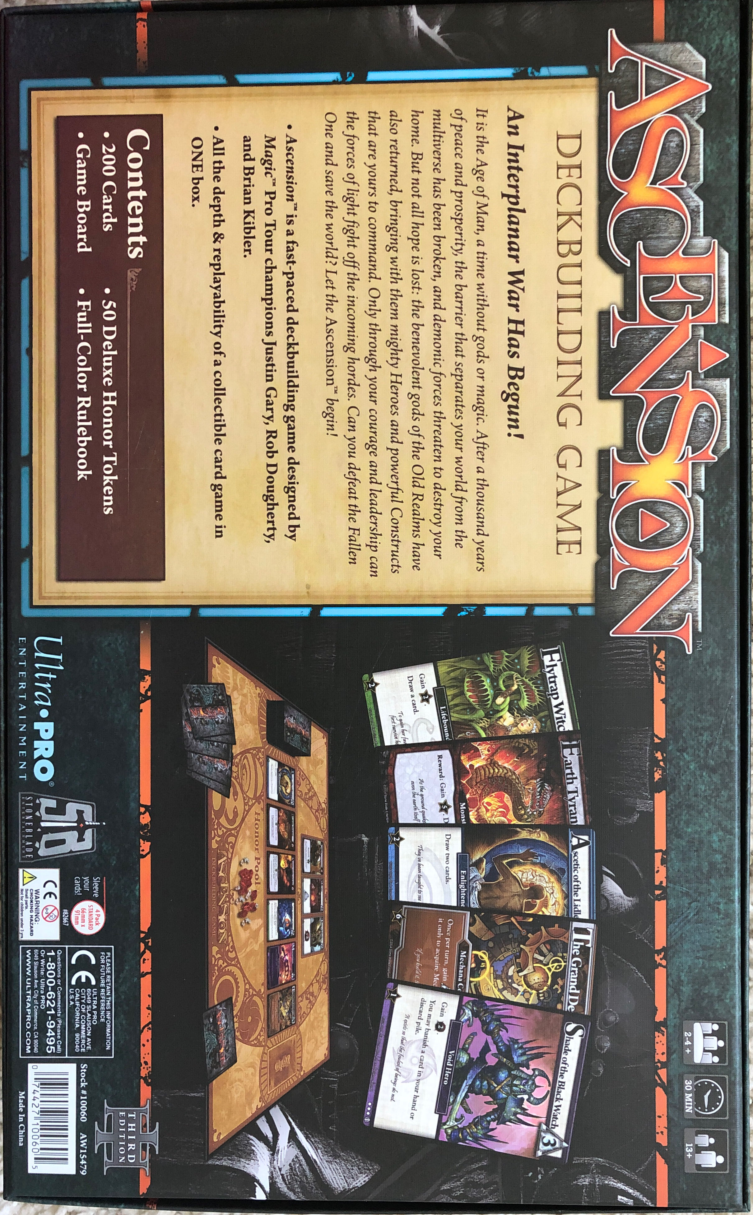 Ascension  (2-4+) board game collectible [Barcode 074427100605] - Main Image 2
