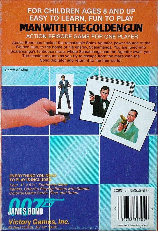 007 James Bond Action Episode Game-The Man With The Golden Gun  board game collectible - Main Image 2