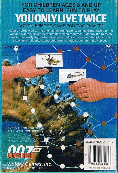 007 James Bond Action Episode Game-You Only Live Twice  board game collectible - Main Image 2