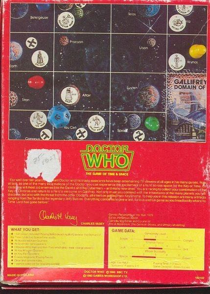 Doctor Who: The Game Of Time And Space  (2-6) board game collectible - Main Image 2