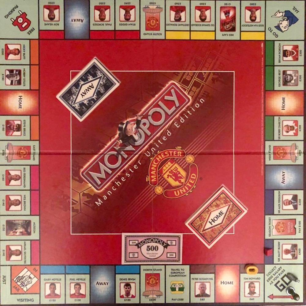 Manchester United (2003)  board game collectible - Main Image 2