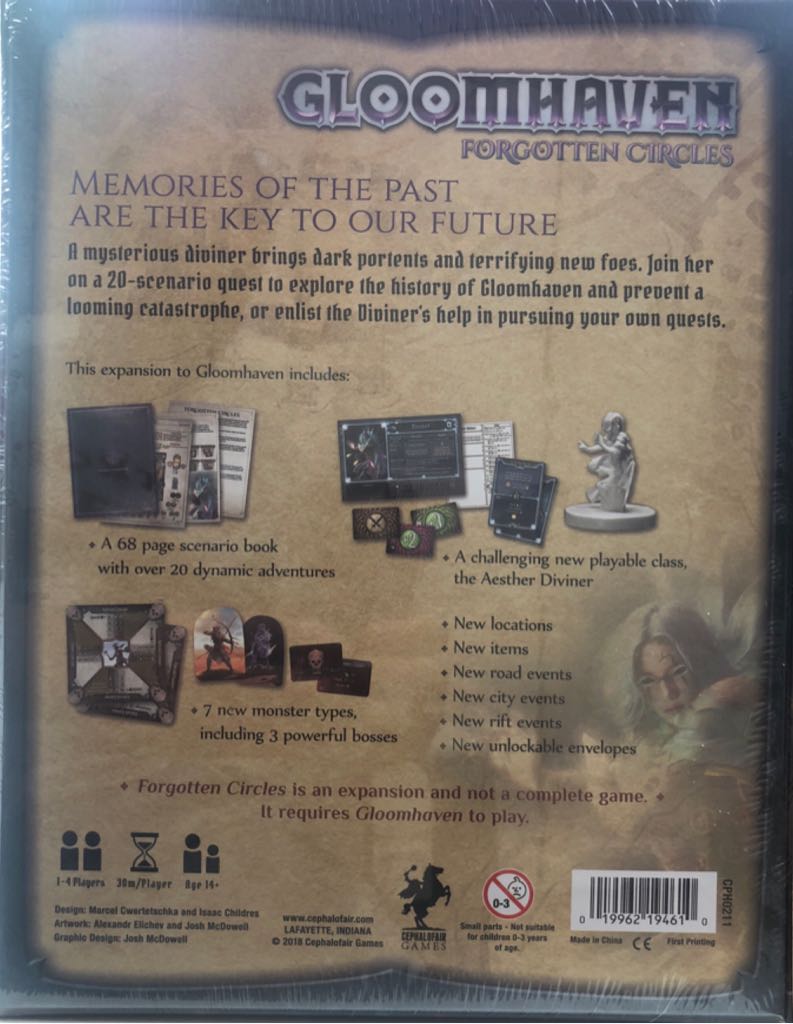 Gloomhaven Forgotten Circles  board game collectible - Main Image 2