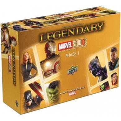 Legendary: A Marvel Deck Building Game – Marvel Studios, Phase 1  (1-5) board game collectible [Barcode 053334902922] - Main Image 1