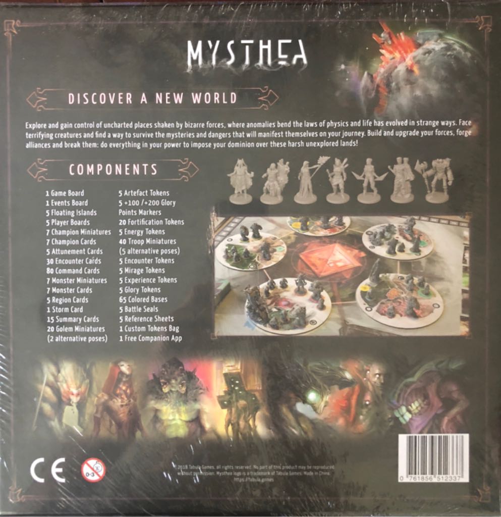 Mysthea  (2-5) board game collectible [Barcode 761856512337] - Main Image 2