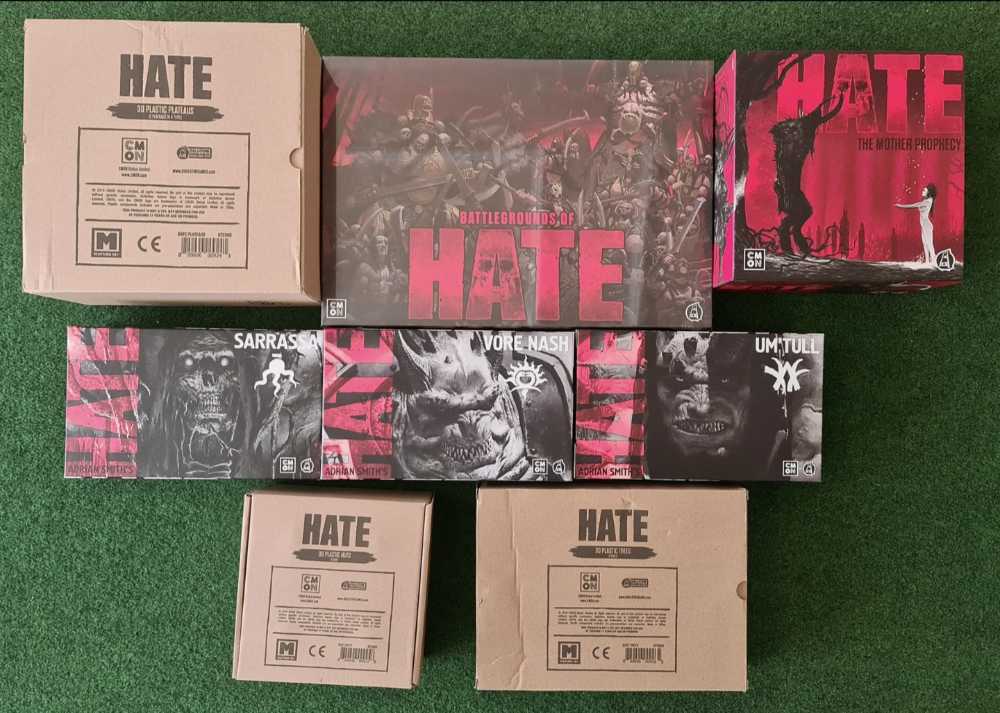 Hate  (2) board game collectible [Barcode 889696009166] - Main Image 3