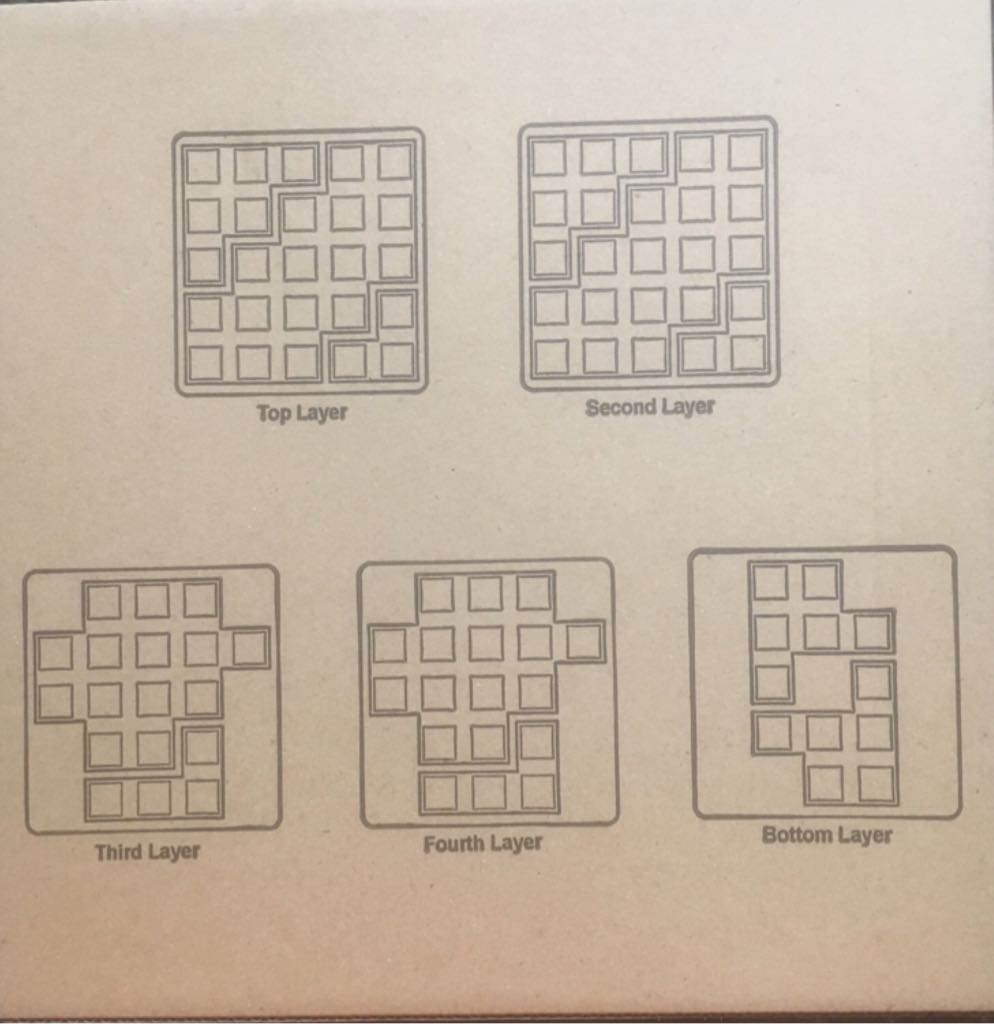 Hate: 3D Plastic Plateaus  (2-6) board game collectible - Main Image 2