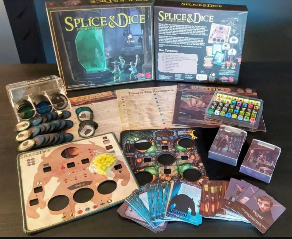 Too Many Bones: Splice & Dice  (1-4 Players) board game collectible - Main Image 3
