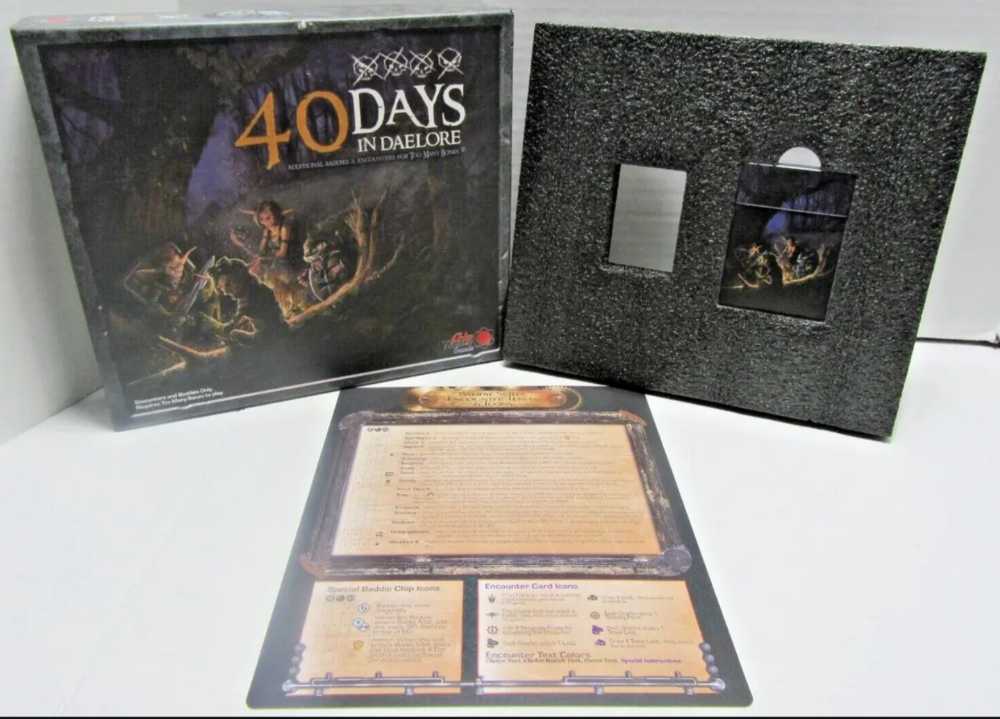 Too Many Bones: 40 Days In Daelore  (1-4) board game collectible - Main Image 3