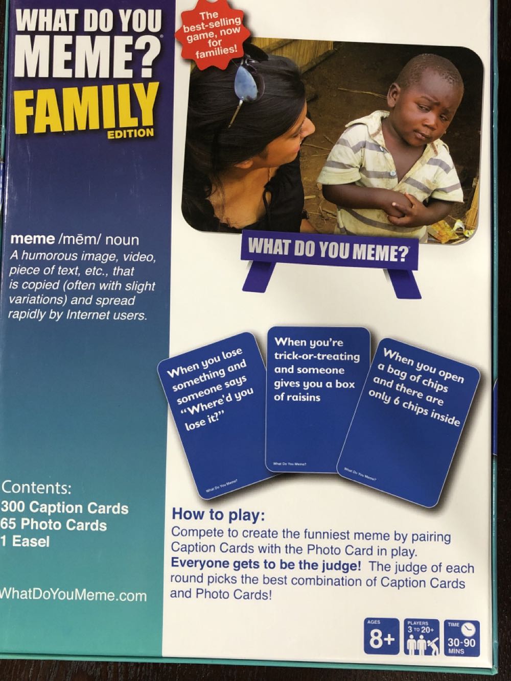 What Do You Meme?: Family  (3+) board game collectible [Barcode 810816030456] - Main Image 2
