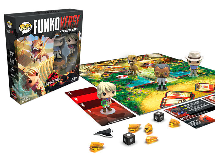 Funkoverse: Jurassic Park 100  (2-4) board game collectible [Barcode 889698460668] - Main Image 2
