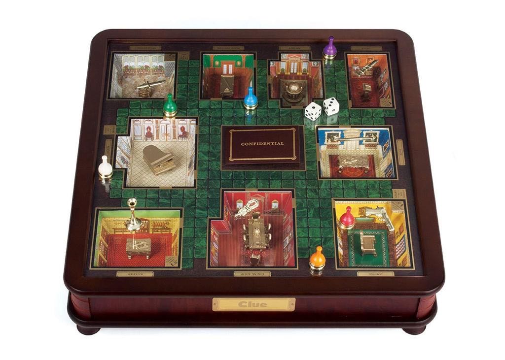 Clue Luxury Edition  (3-6) board game collectible - Main Image 2