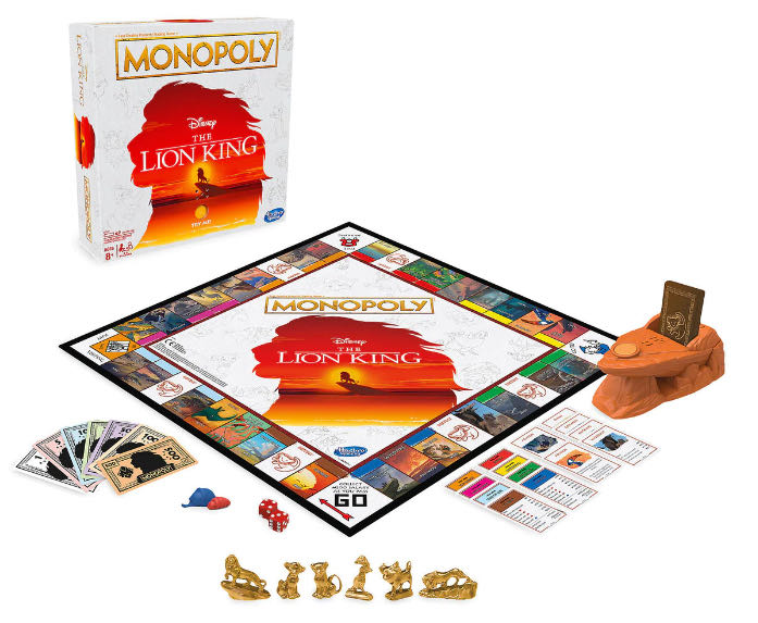Monopoly - The Lion King  (2-6) board game collectible - Main Image 2