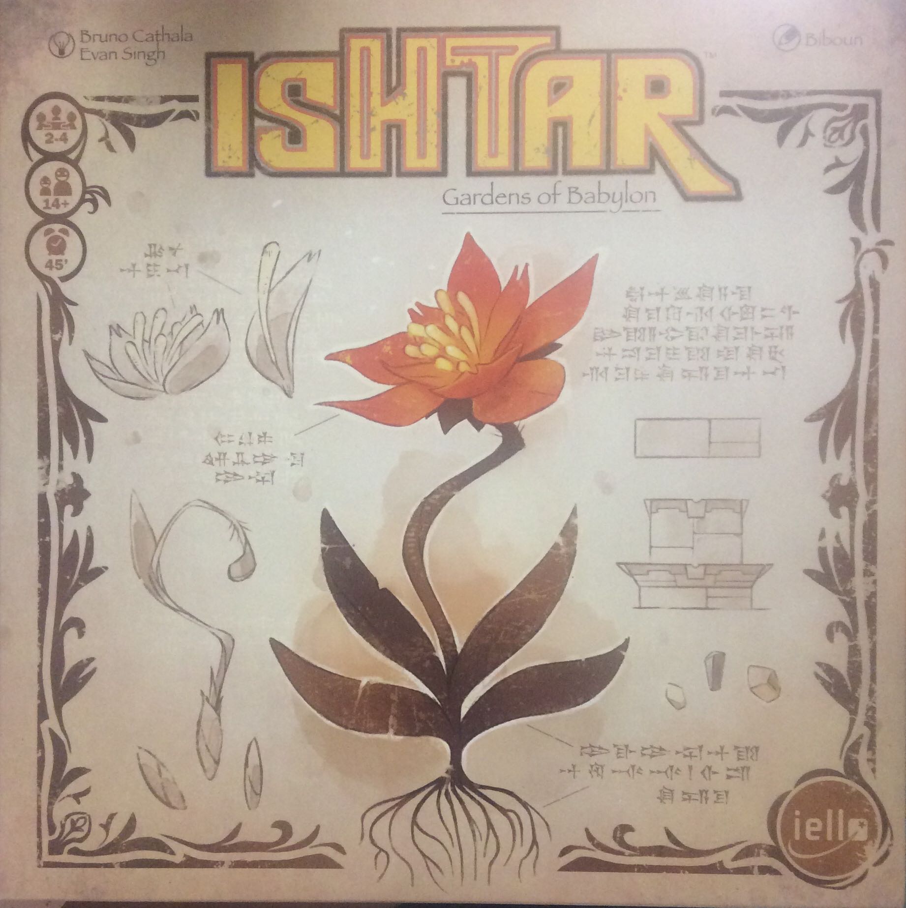 Ishtar: Gardens Of Babylon  board game collectible [Barcode 3760175516207] - Main Image 1