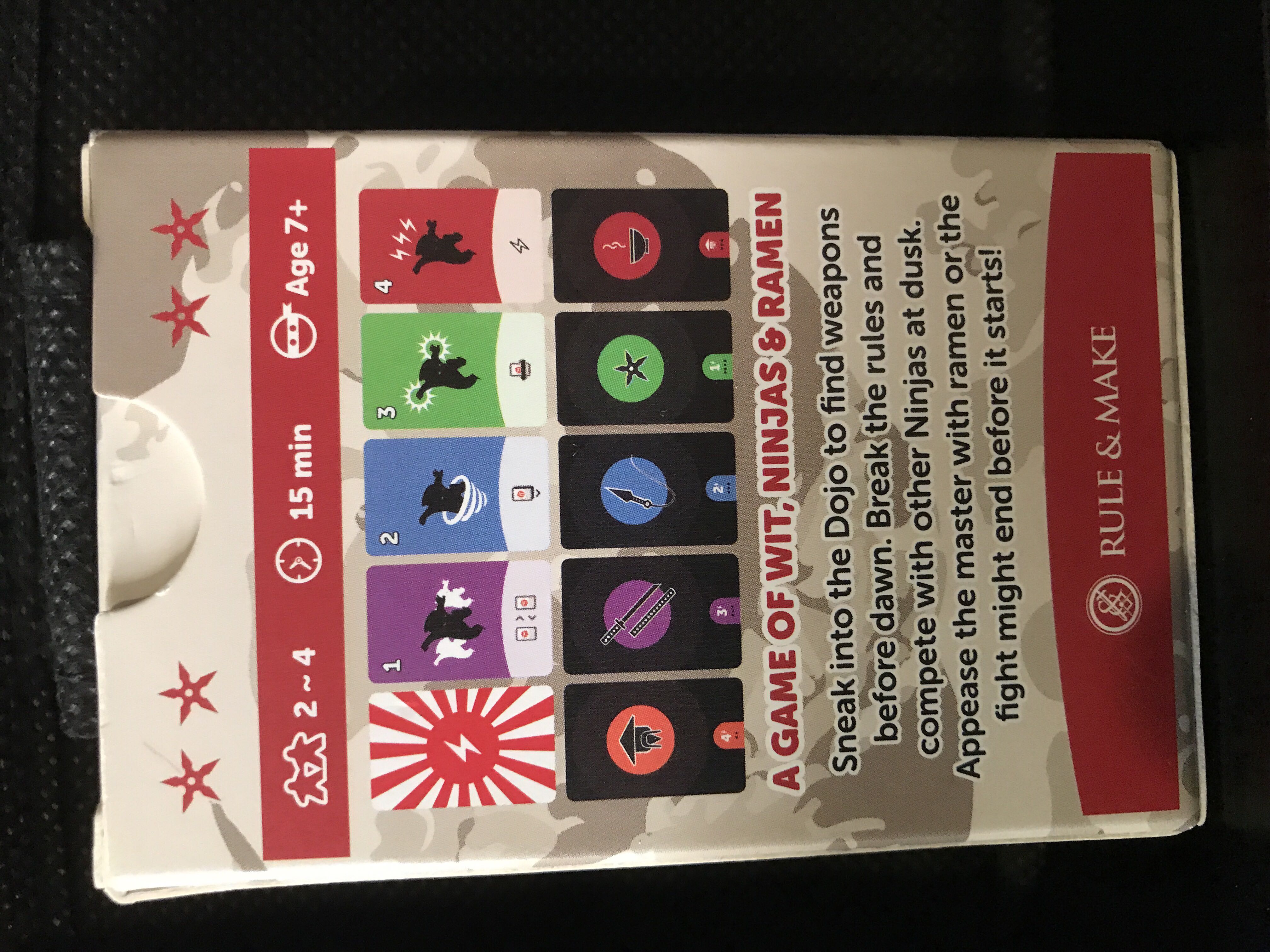 Ninja Dojo Fight!  (2-4) board game collectible [Barcode 9780994341211] - Main Image 2