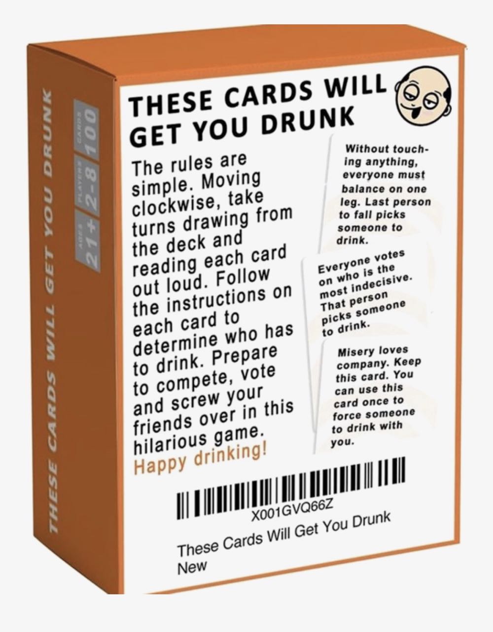 These Cards Will Get You Drunk  (2+) board game collectible - Main Image 3