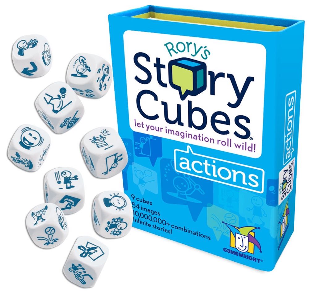 Rory’s Story Cubes: Actions  (1+) board game collectible [Barcode 837654603987] - Main Image 3