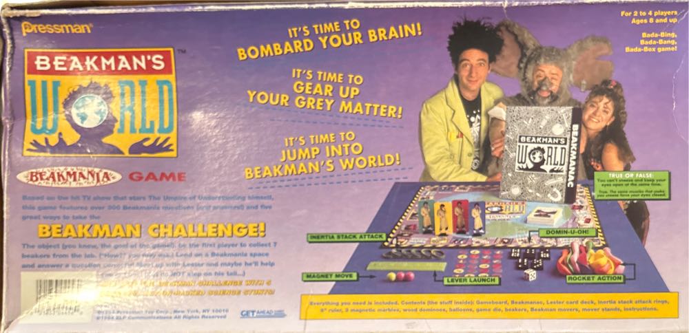 Beakman’s World  board game collectible [Barcode 021853044560] - Main Image 2