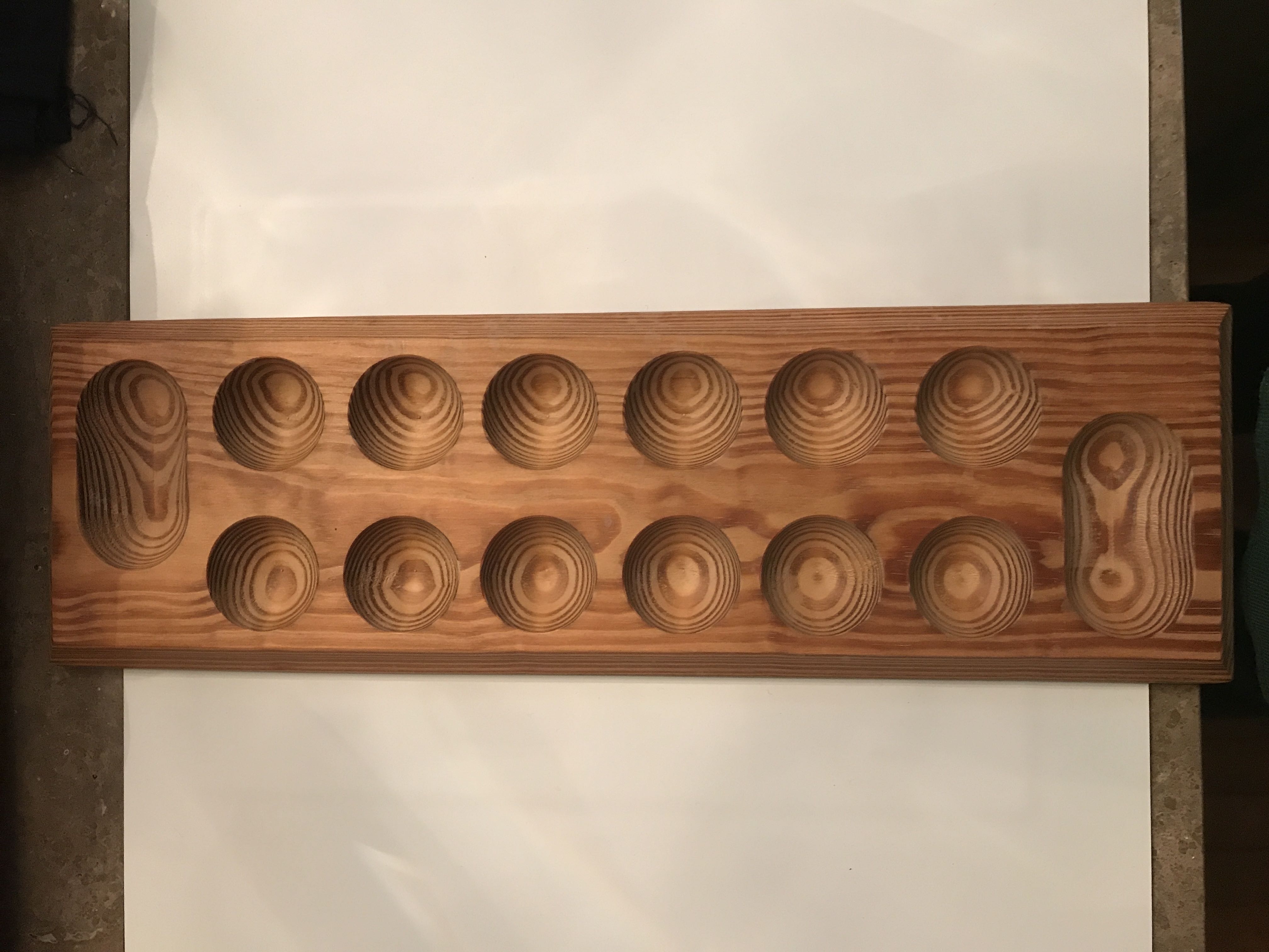 Wooden • Mankala Board  (2) board game collectible - Main Image 1