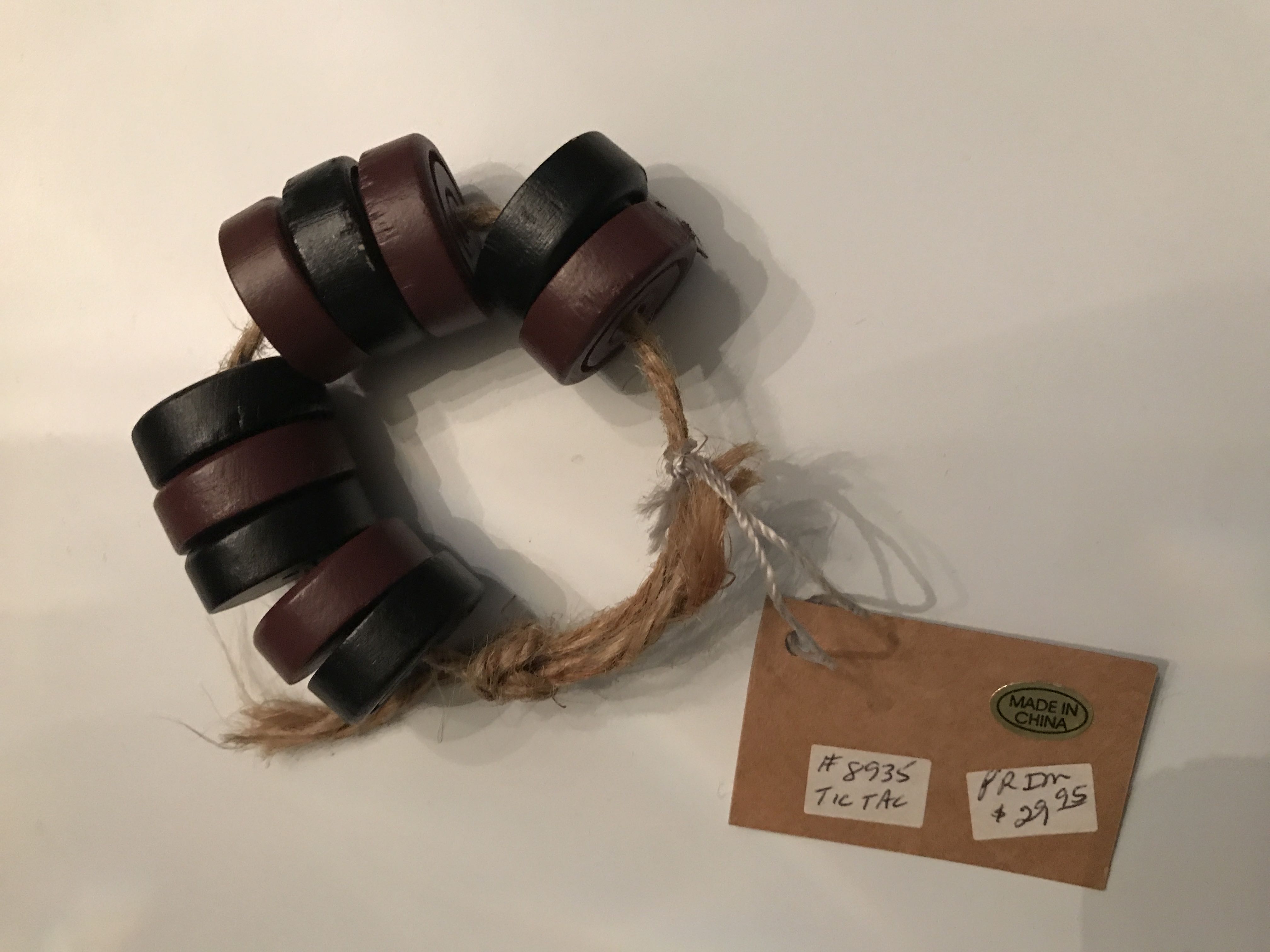 Wooden • Tic Tac Toe  board game collectible - Main Image 2