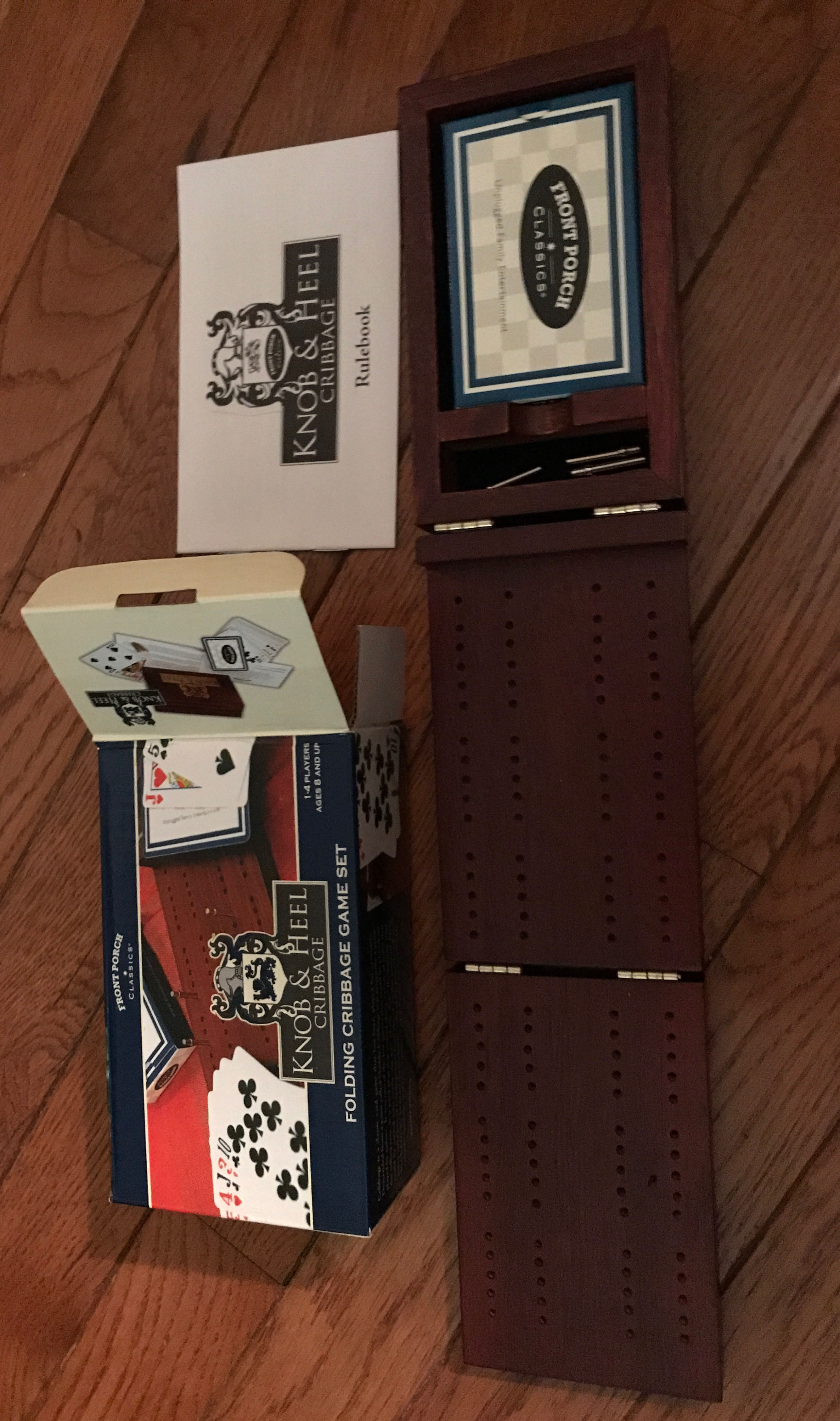 TRAVEL • Cribbage  (1-4) board game collectible [Barcode 802221100541] - Main Image 2