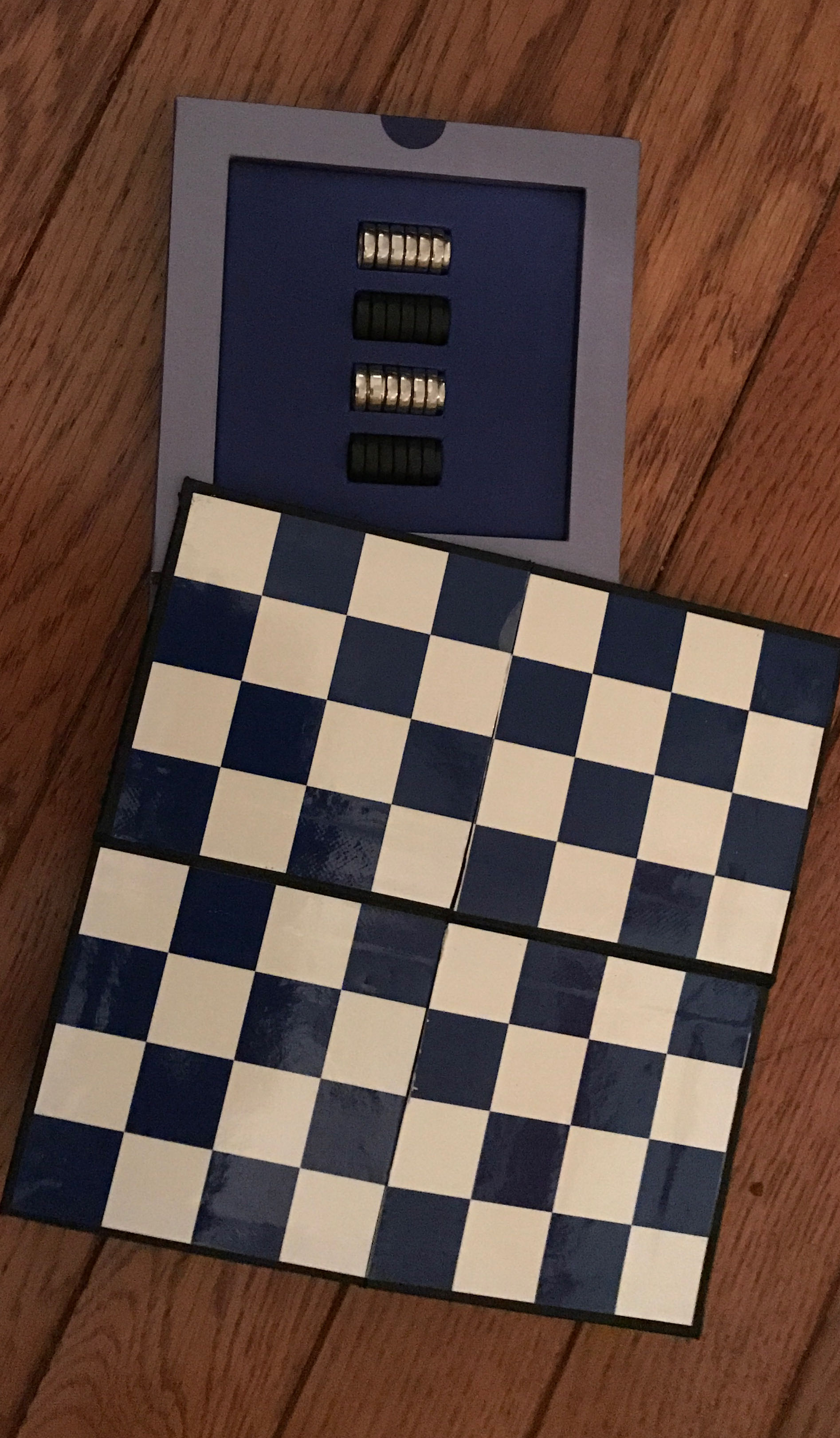 TRAVEL • Checkers  board game collectible - Main Image 2