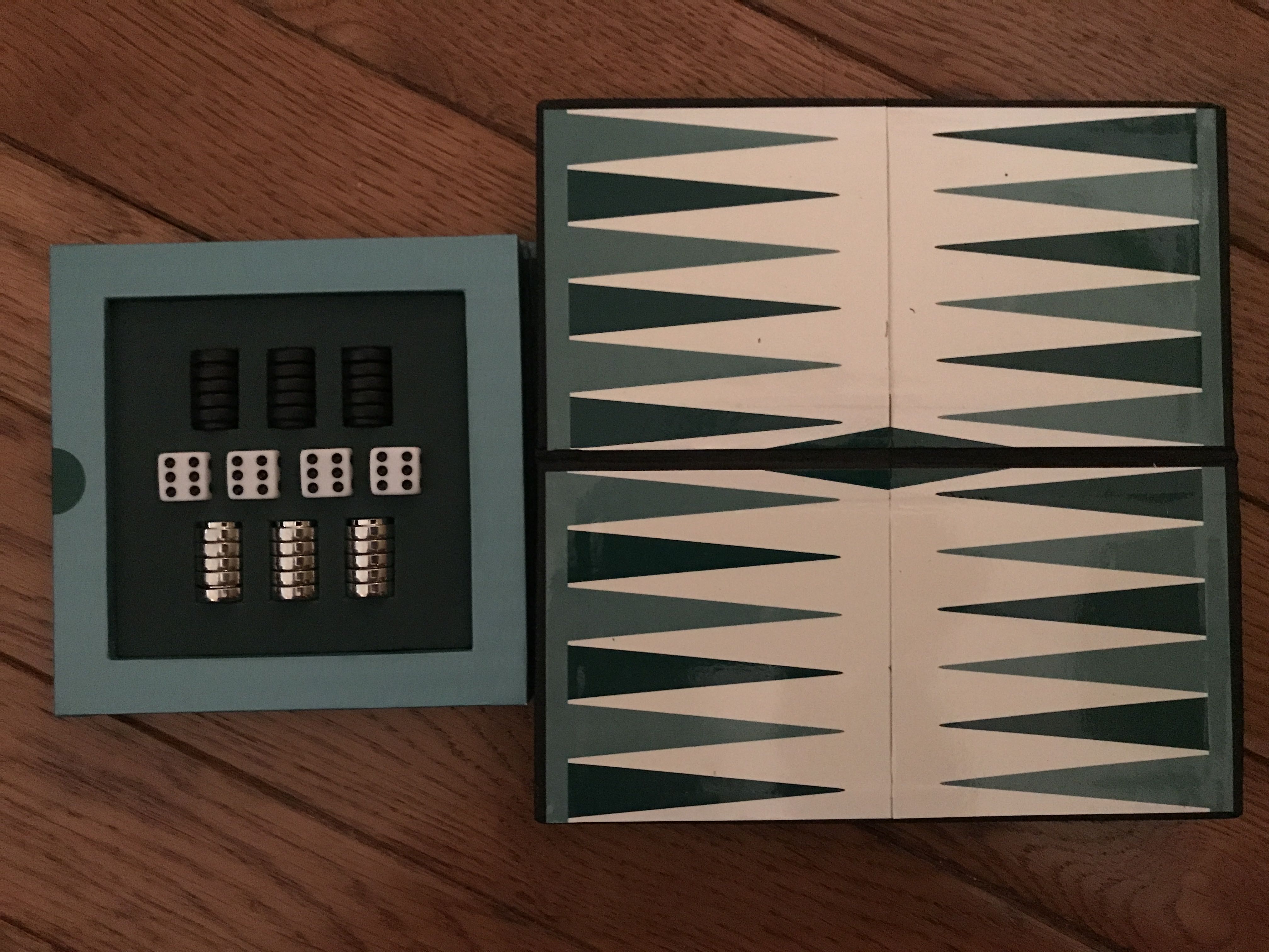 TRAVEL • Backgammon  (2) board game collectible - Main Image 2