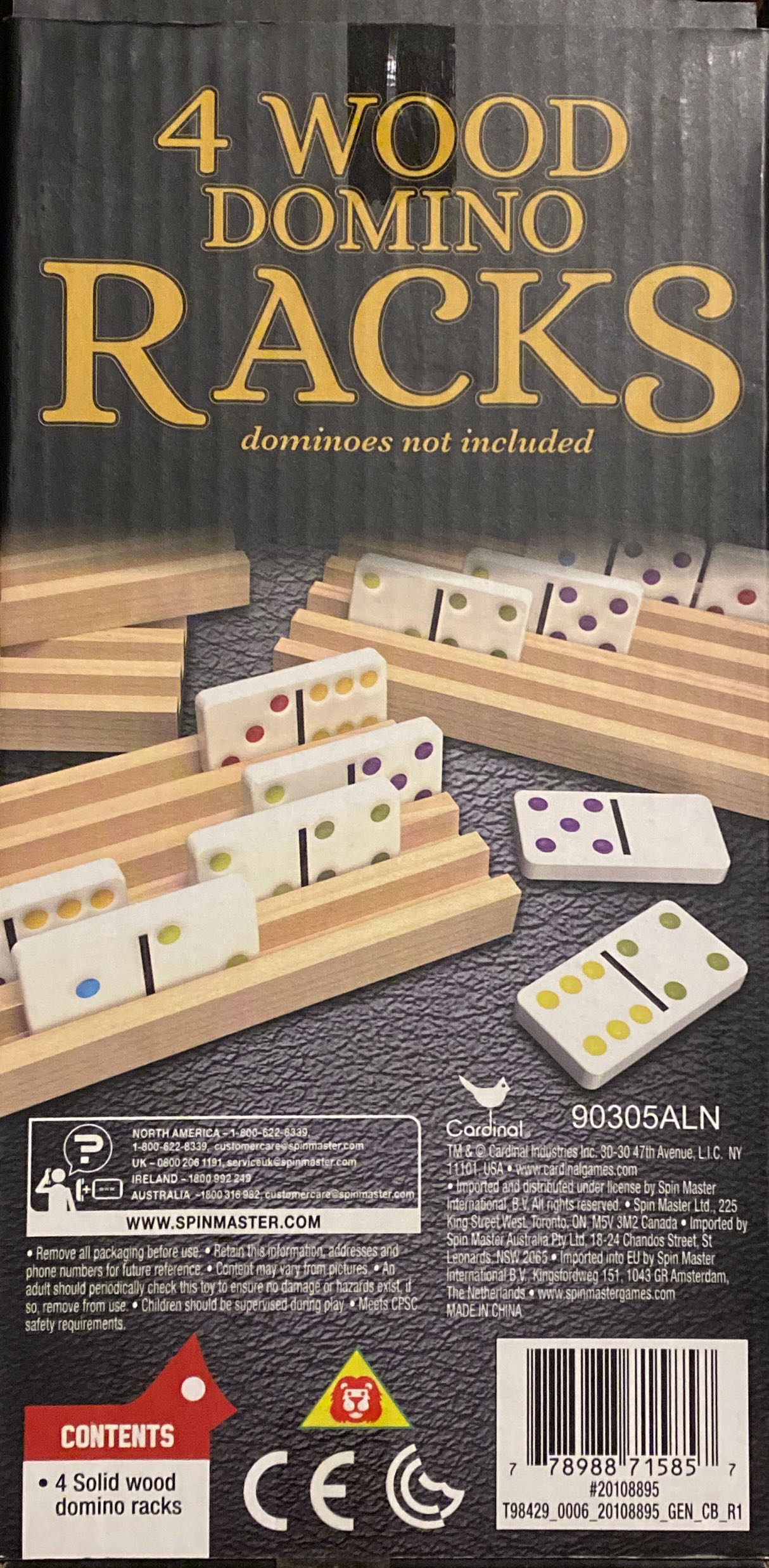 Domino Racks  (1-4) board game collectible [Barcode 778988715857] - Main Image 2