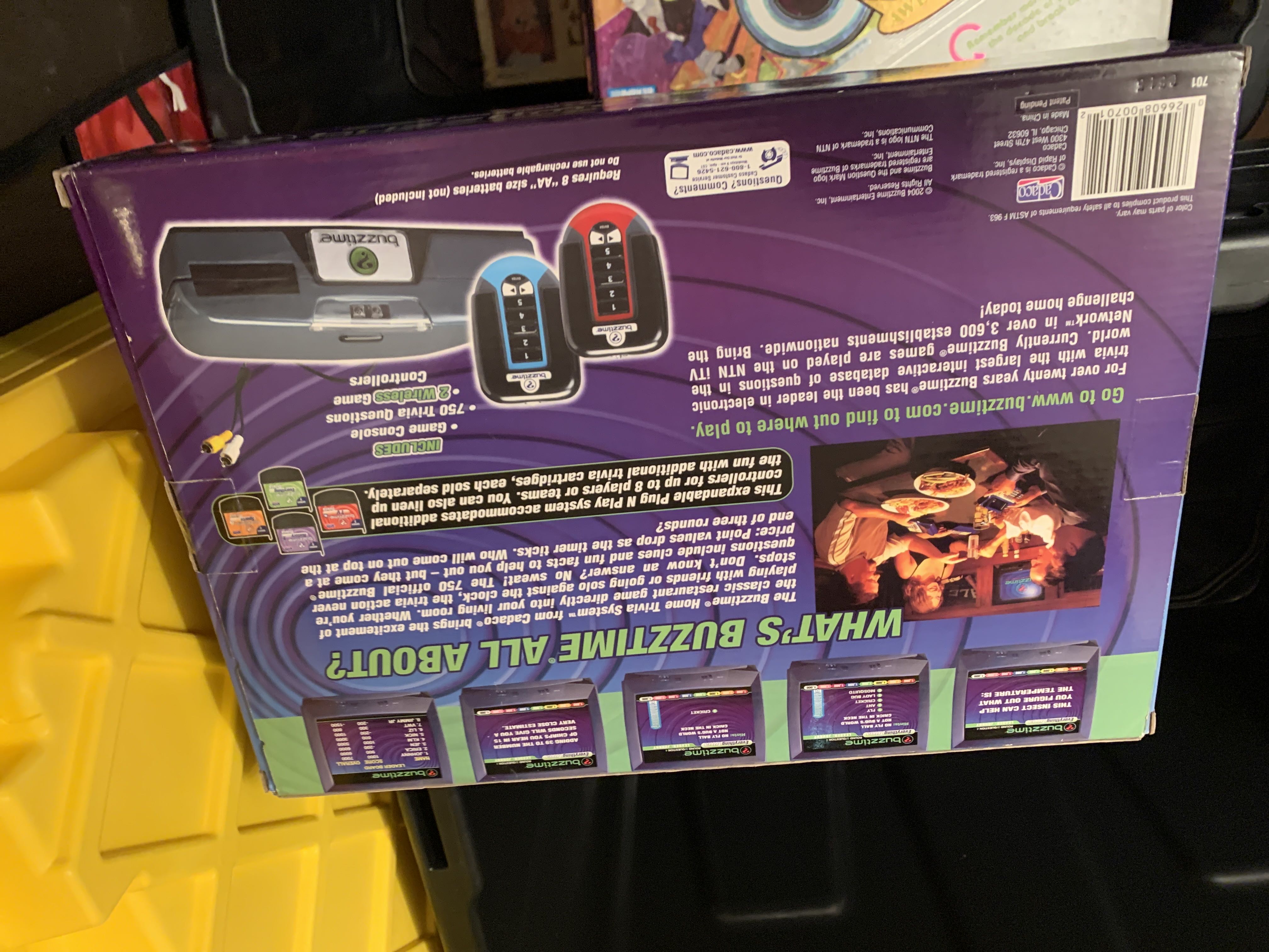 buzztime Home Trivia System  board game collectible [Barcode 026608007012] - Main Image 2