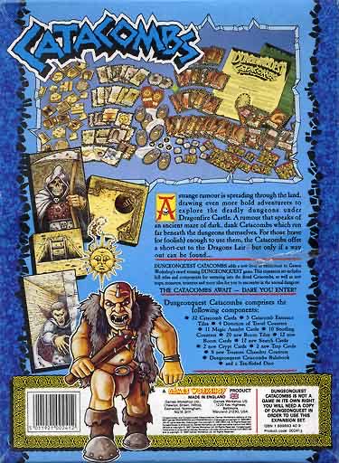 Dungeonquest Catacombs  board game collectible - Main Image 2