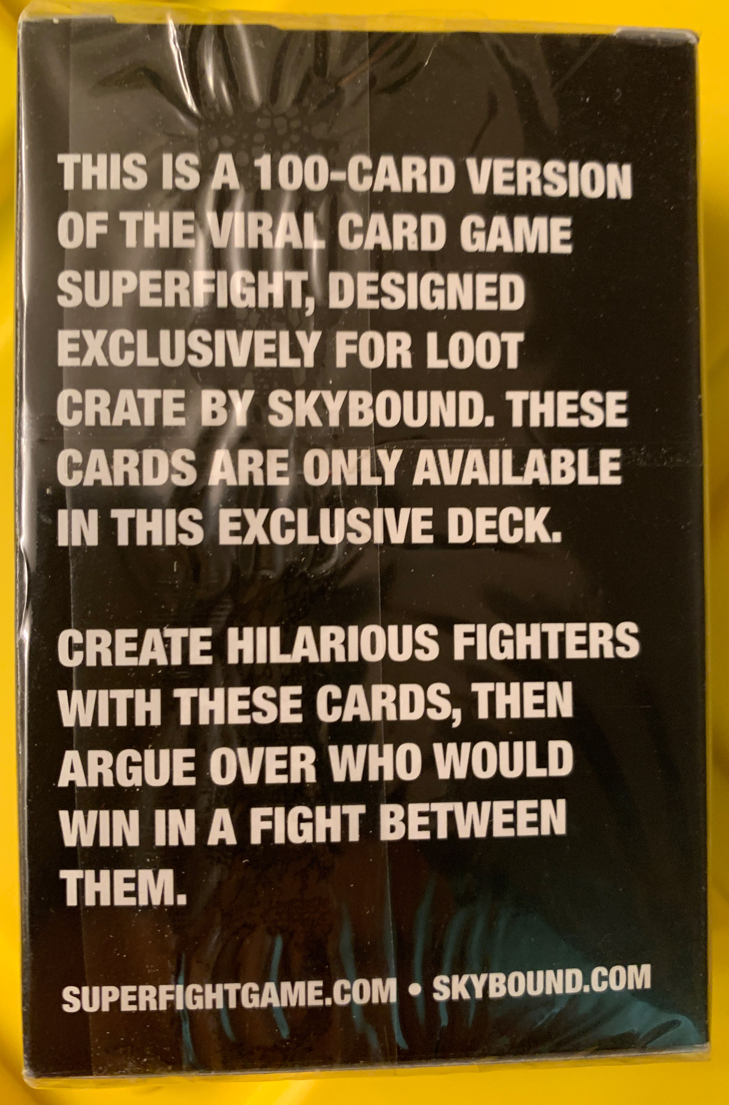Superfight The Loot Crate Edition  board game collectible - Main Image 2