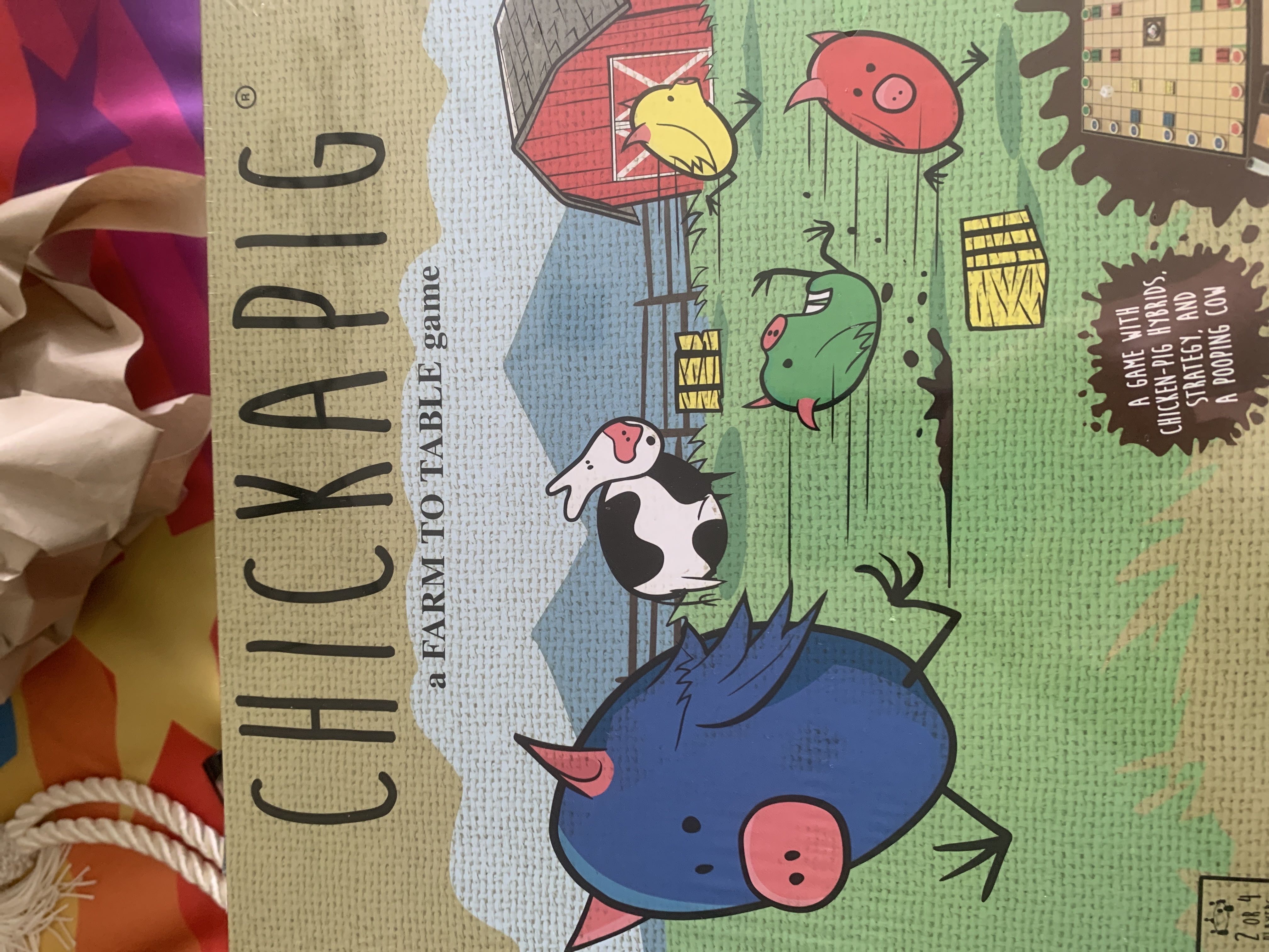 Chickapig  (2-4) board game collectible [Barcode 813565017280] - Main Image 2