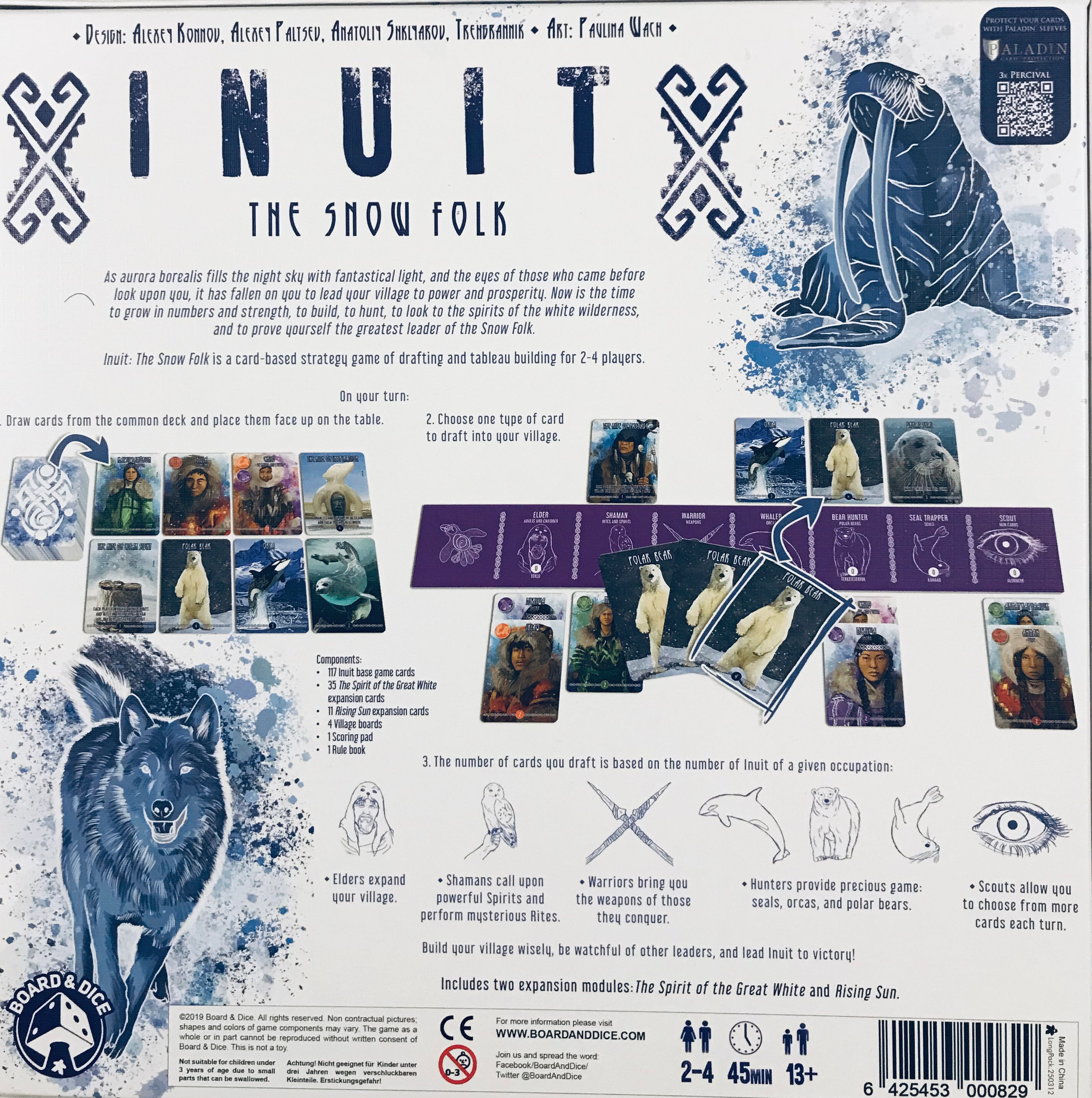 Inuit The Snow Folk  (2-4) board game collectible [Barcode 6425453000829] - Main Image 2