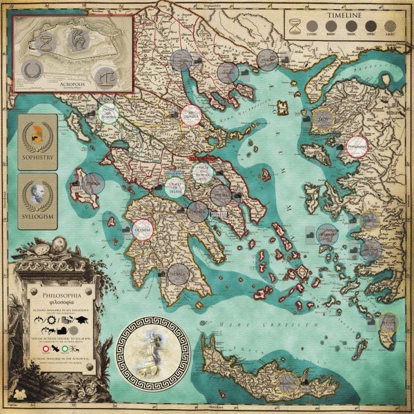 Philosophia: Dare to be Wise  (1-6) board game collectible [Barcode 604565365606] - Main Image 3