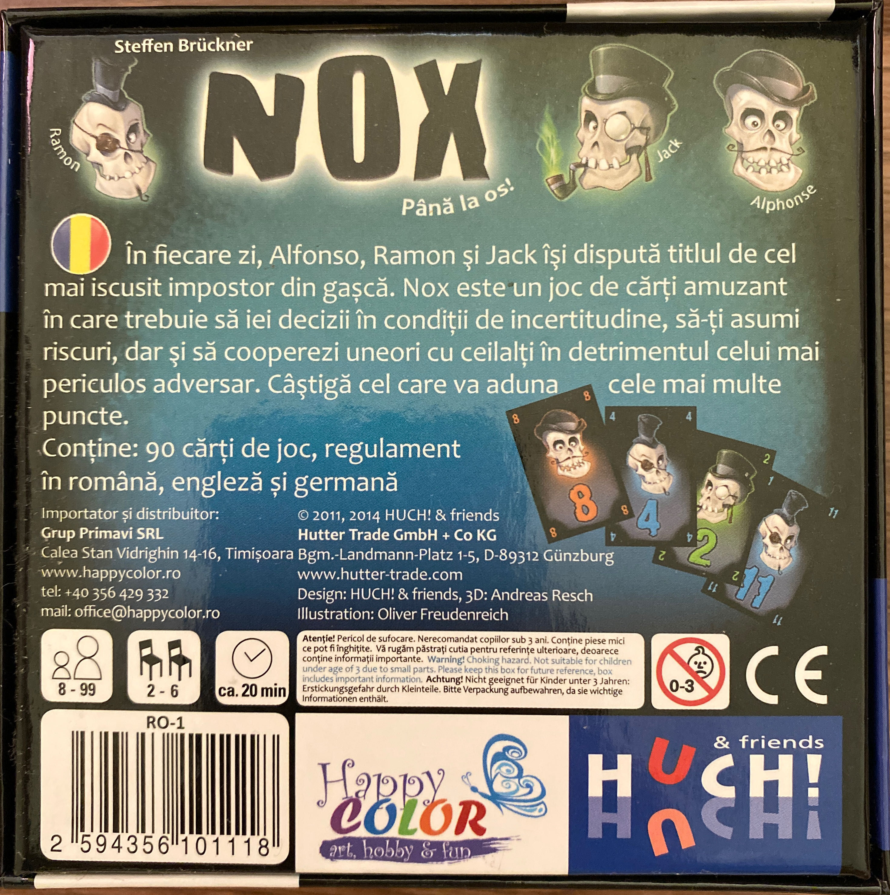 NOX  (2-6) board game collectible [Barcode 2594356101118] - Main Image 2