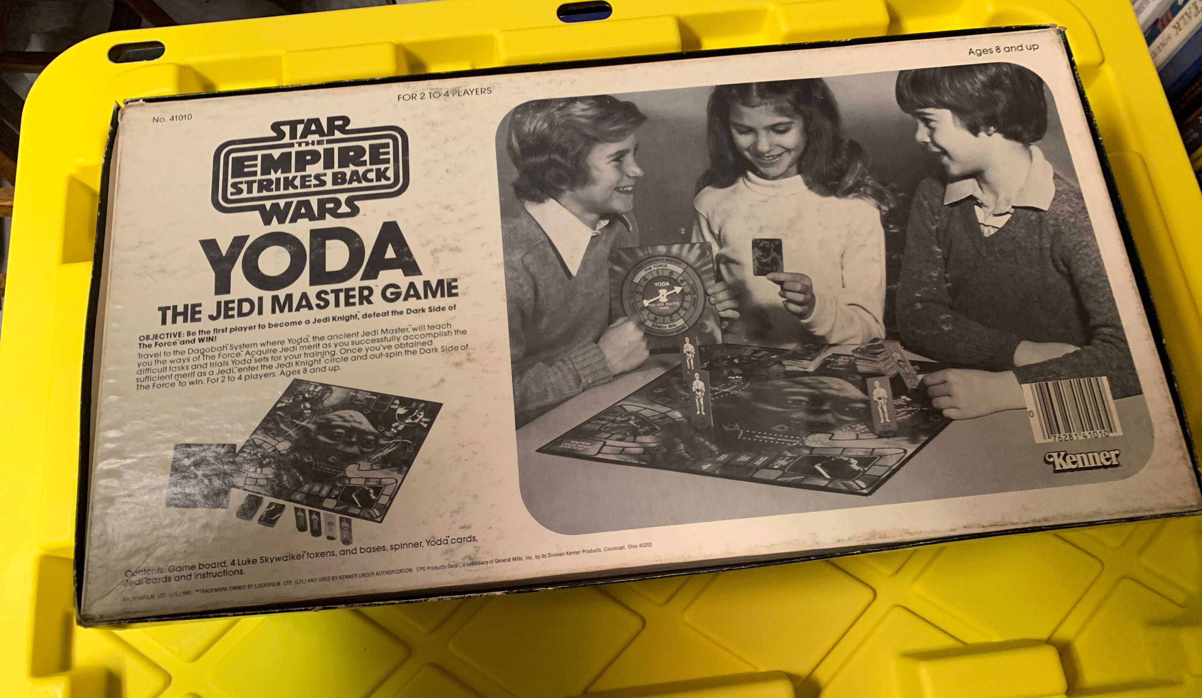 Star Wars The Empite Strikes Back Yoda The Jefi Master Game  board game collectible - Main Image 2